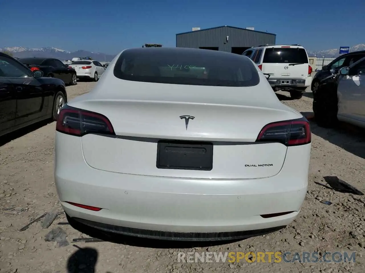 6 Фотография поврежденного автомобиля 5YJ3E1EB7KF453308 TESLA MODEL 3 2019