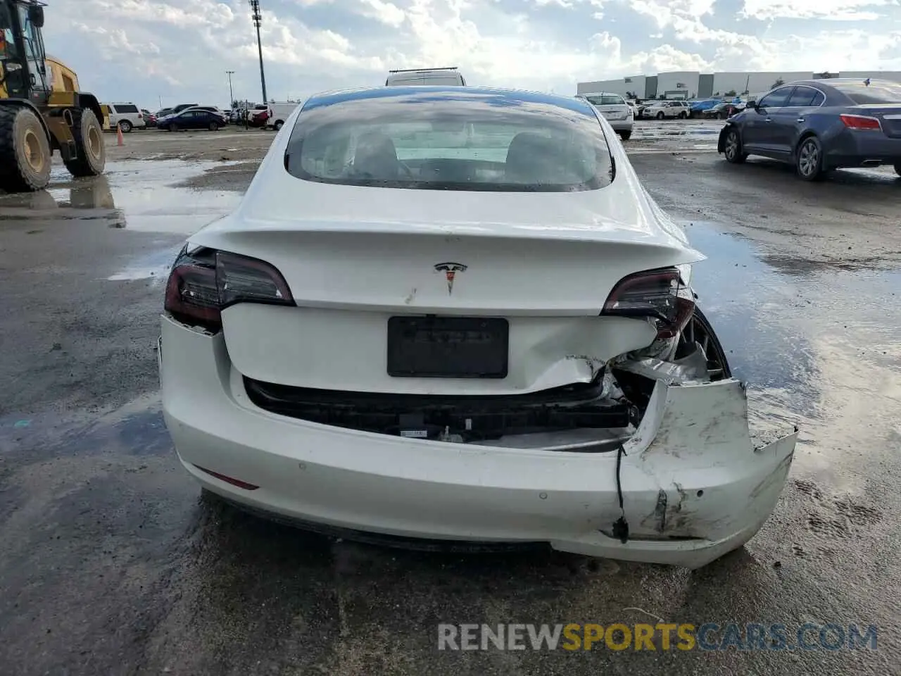 6 Photograph of a damaged car 5YJ3E1EB7KF469749 TESLA MODEL 3 2019