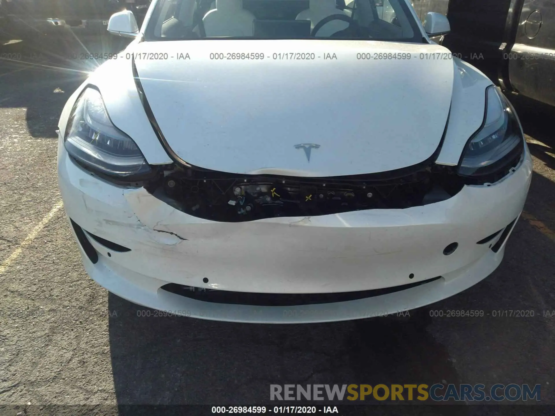 6 Photograph of a damaged car 5YJ3E1EB7KF494635 TESLA MODEL 3 2019