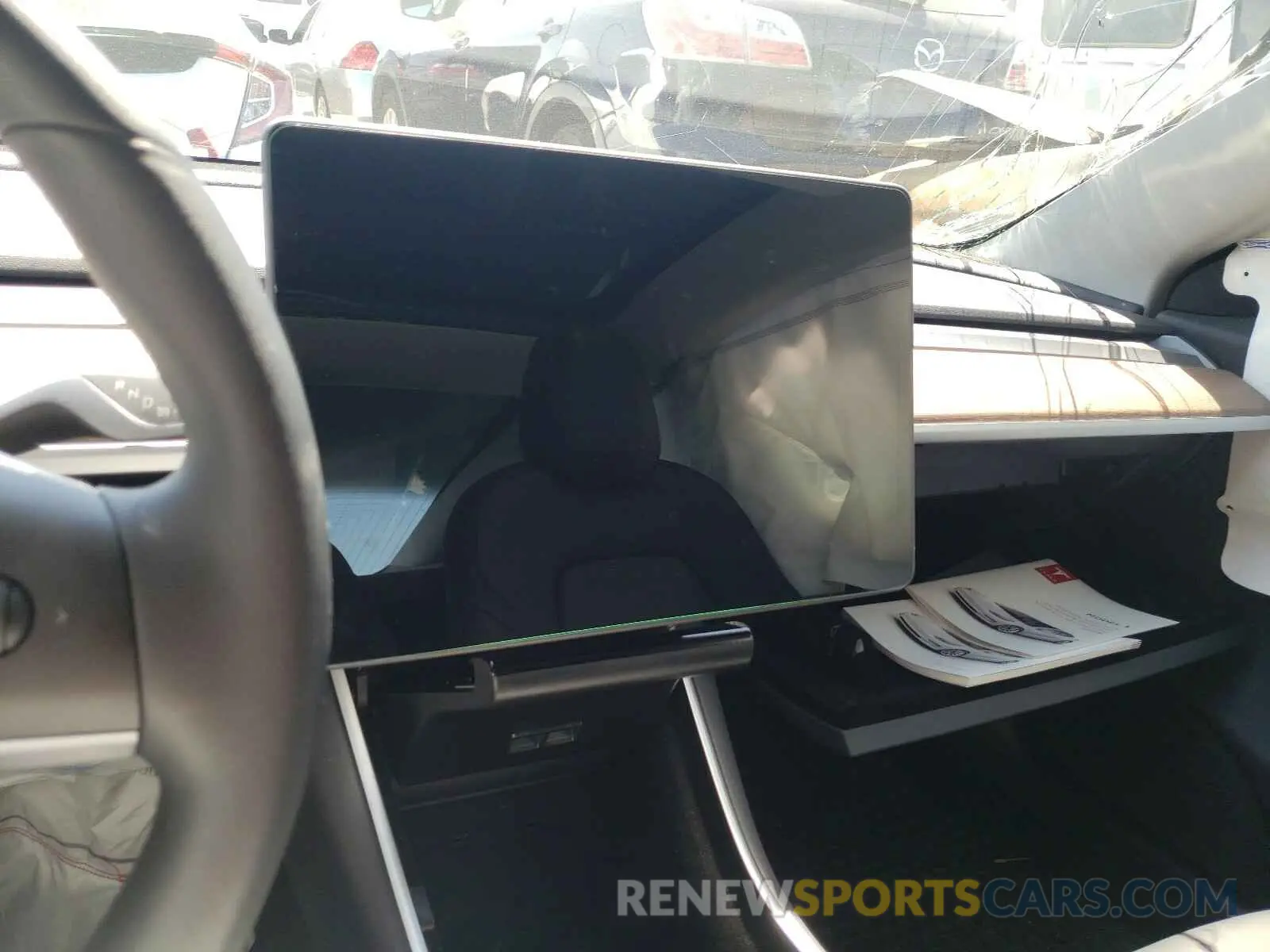 8 Photograph of a damaged car 5YJ3E1EB7KF497471 TESLA MODEL 3 2019