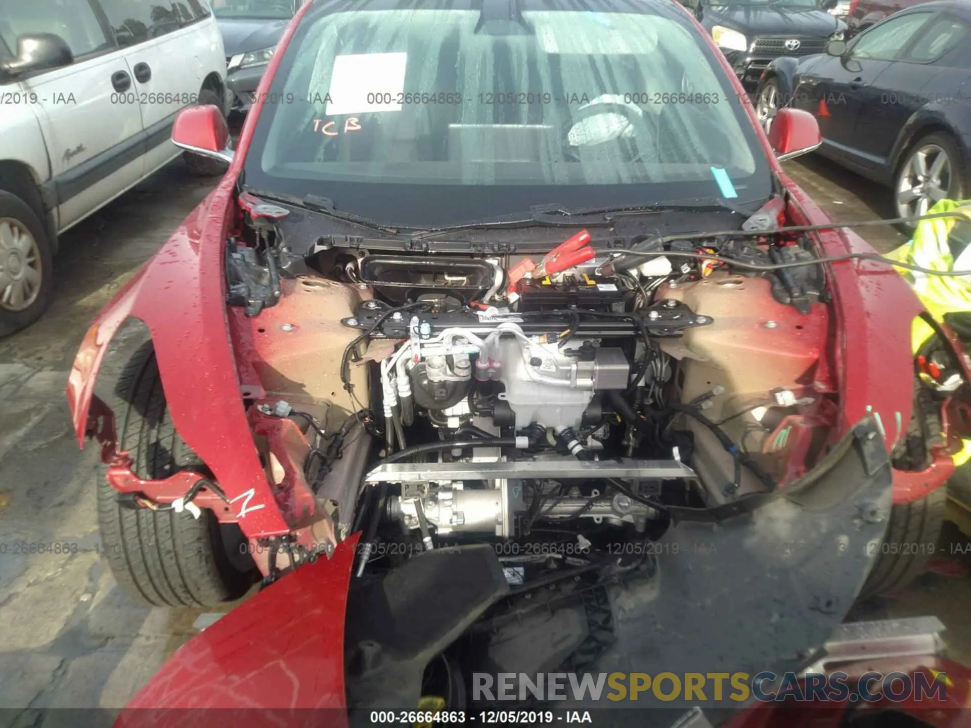 6 Photograph of a damaged car 5YJ3E1EB8KF192125 TESLA MODEL 3 2019