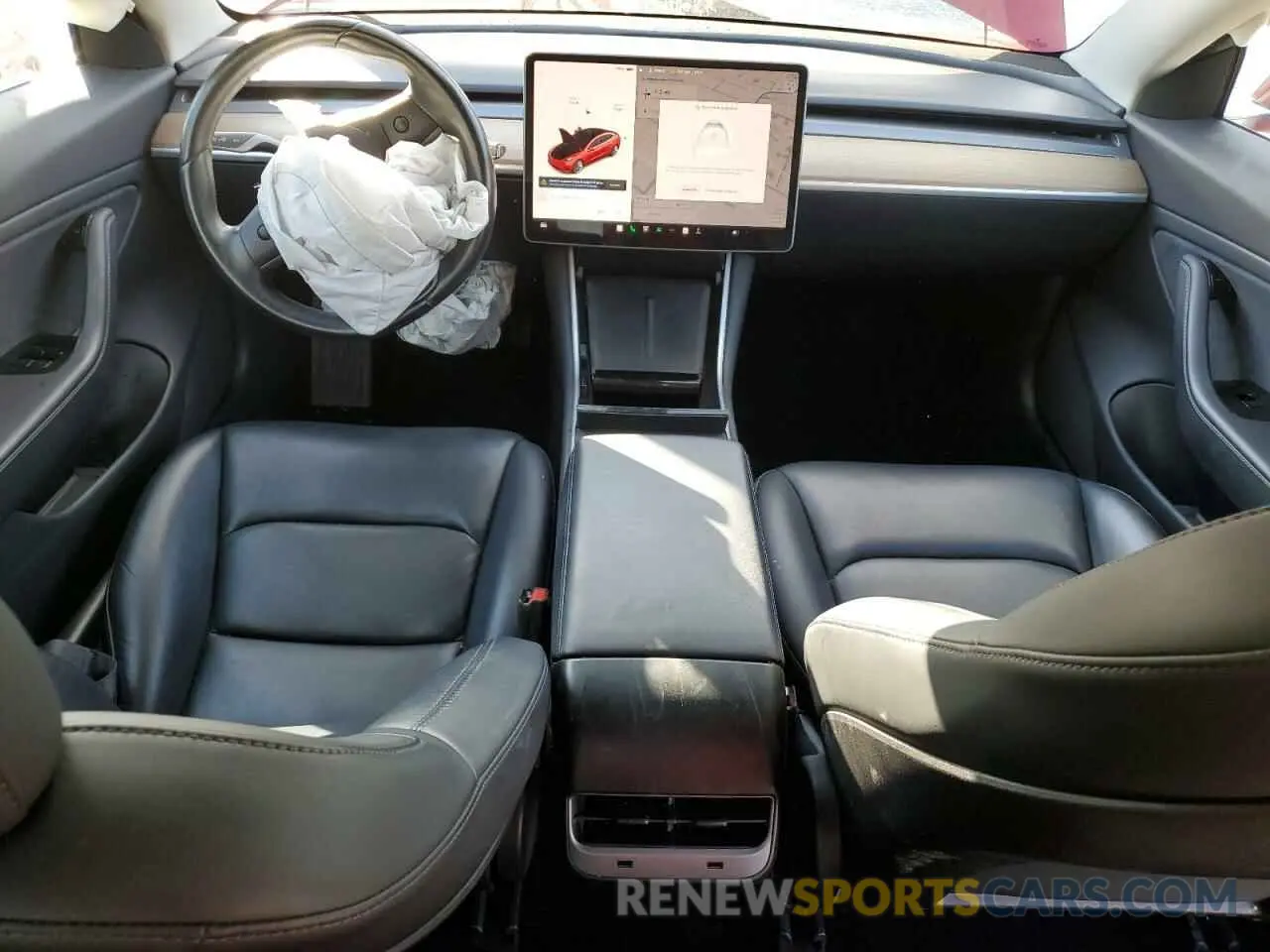 8 Фотография поврежденного автомобиля 5YJ3E1EB8KF389649 TESLA MODEL 3 2019