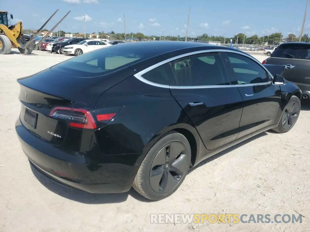 3 Photograph of a damaged car 5YJ3E1EB8KF391286 TESLA MODEL 3 2019