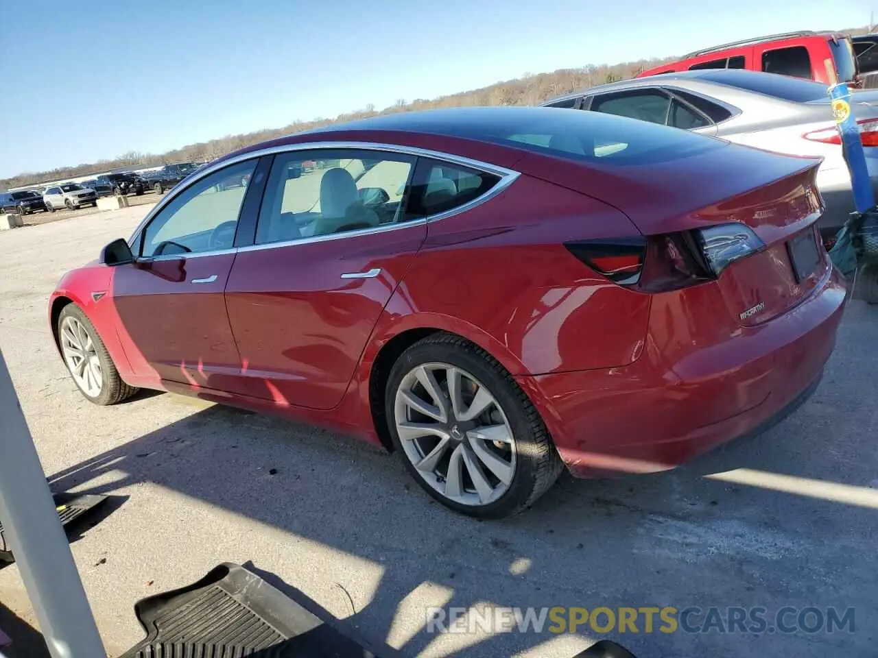 2 Фотография поврежденного автомобиля 5YJ3E1EB8KF406885 TESLA MODEL 3 2019