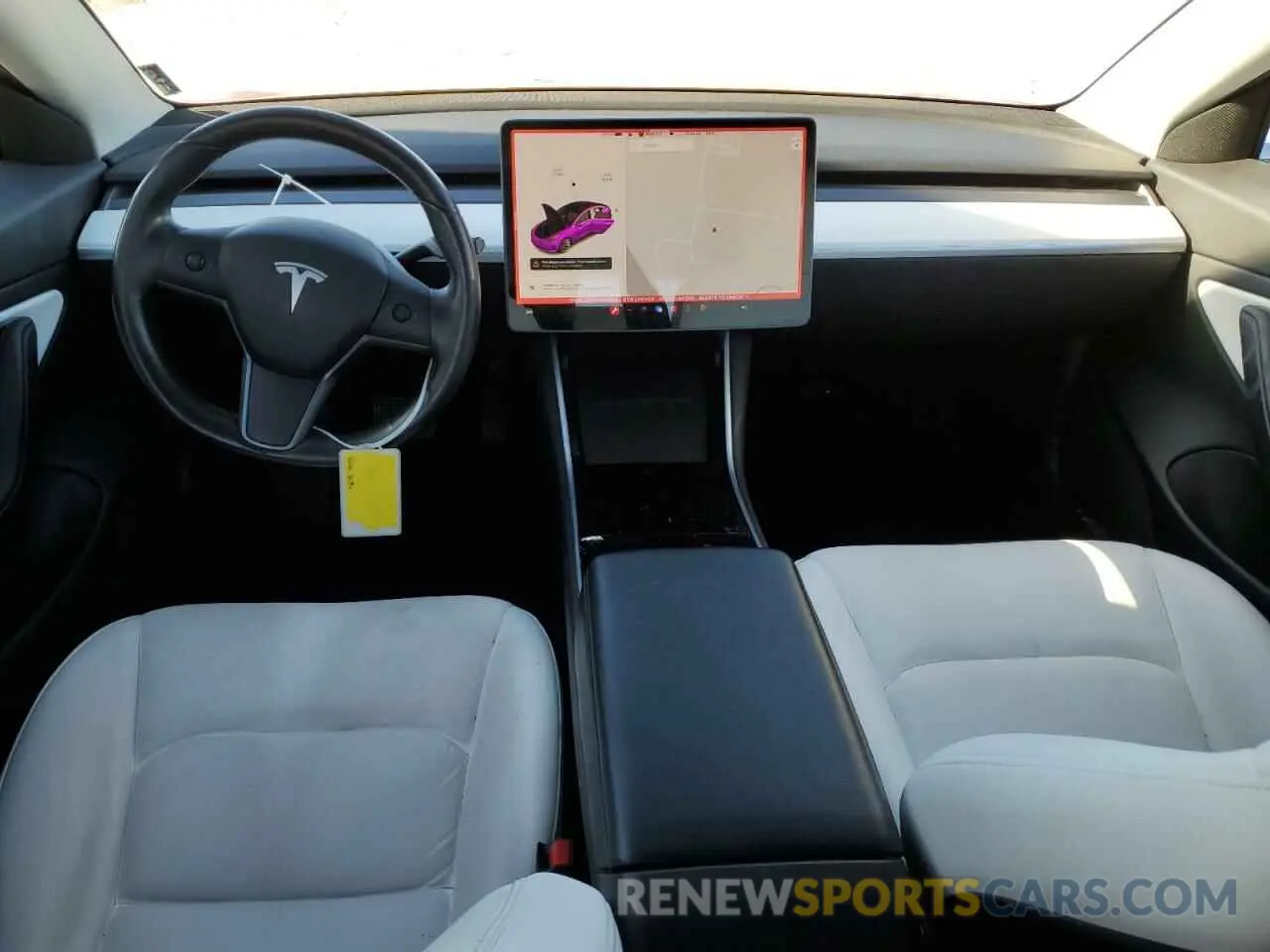 8 Фотография поврежденного автомобиля 5YJ3E1EB8KF406885 TESLA MODEL 3 2019