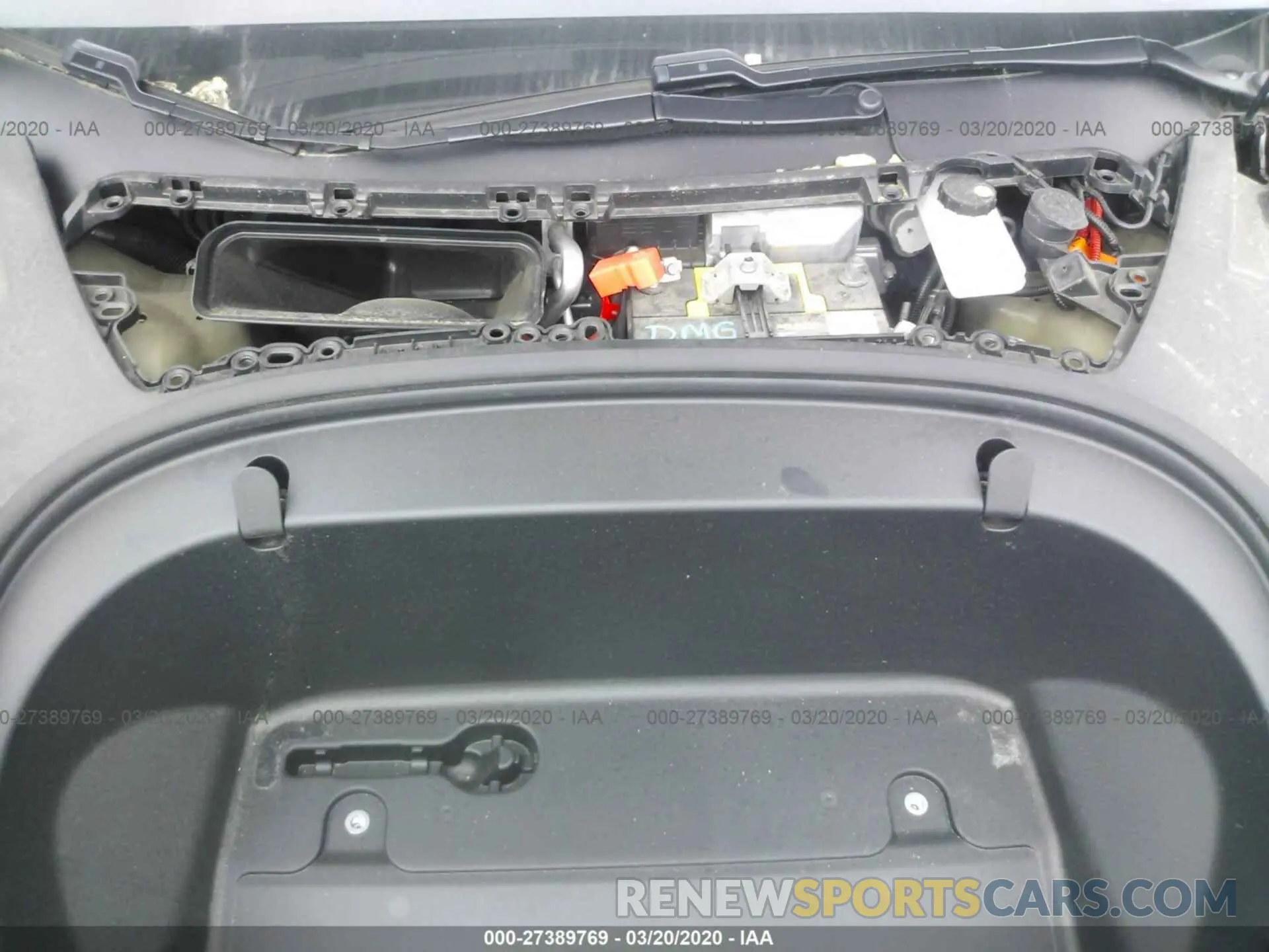10 Photograph of a damaged car 5YJ3E1EB8KF425520 TESLA MODEL 3 2019
