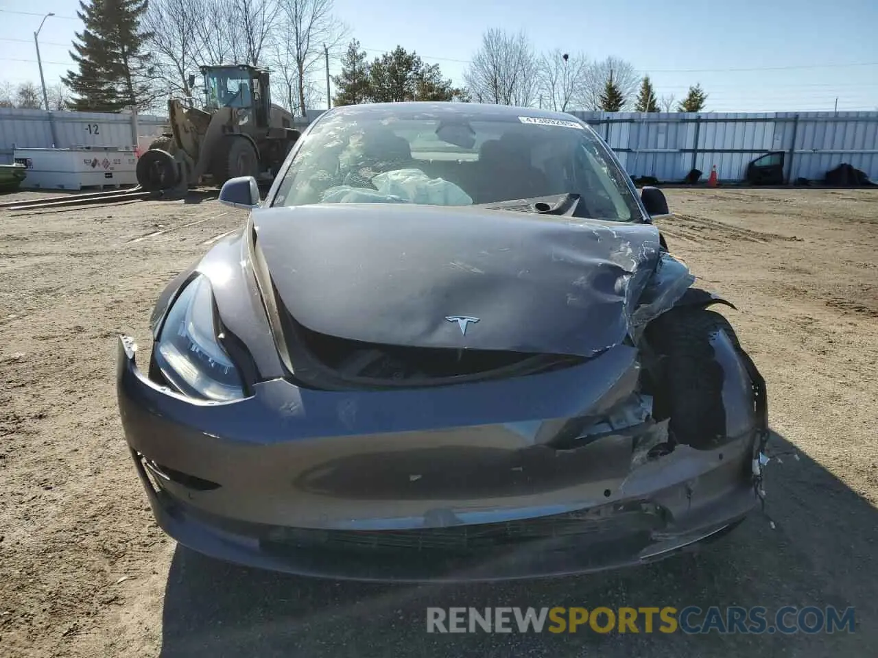 5 Фотография поврежденного автомобиля 5YJ3E1EB8KF452023 TESLA MODEL 3 2019