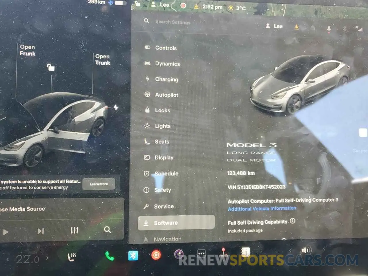 9 Фотография поврежденного автомобиля 5YJ3E1EB8KF452023 TESLA MODEL 3 2019