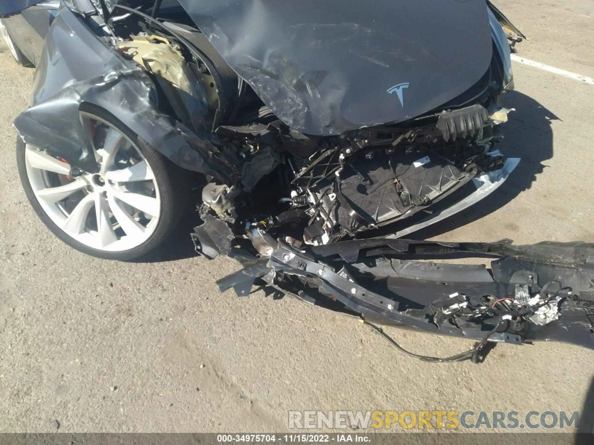 6 Photograph of a damaged car 5YJ3E1EB8KF454886 TESLA MODEL 3 2019