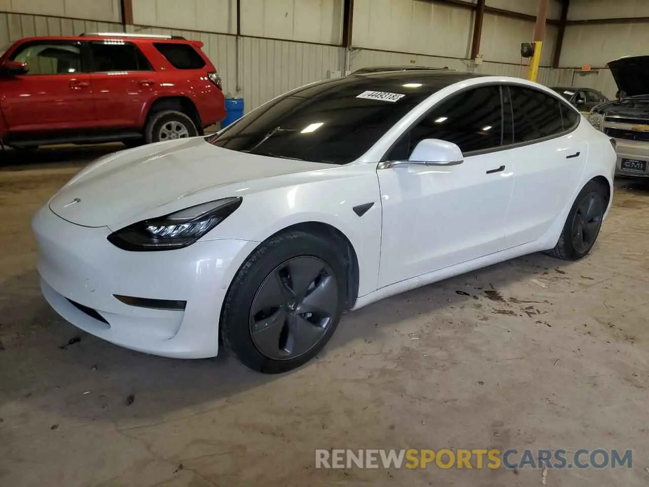 1 Photograph of a damaged car 5YJ3E1EB8KF510731 TESLA MODEL 3 2019
