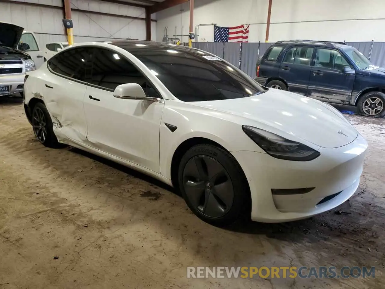 4 Photograph of a damaged car 5YJ3E1EB8KF510731 TESLA MODEL 3 2019