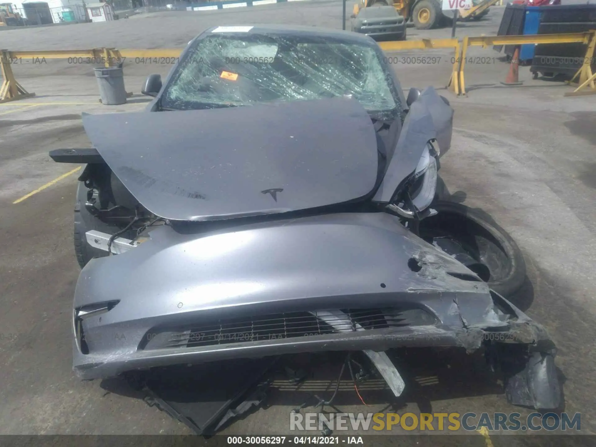 6 Photograph of a damaged car 5YJ3E1EB9KF213919 TESLA MODEL 3 2019
