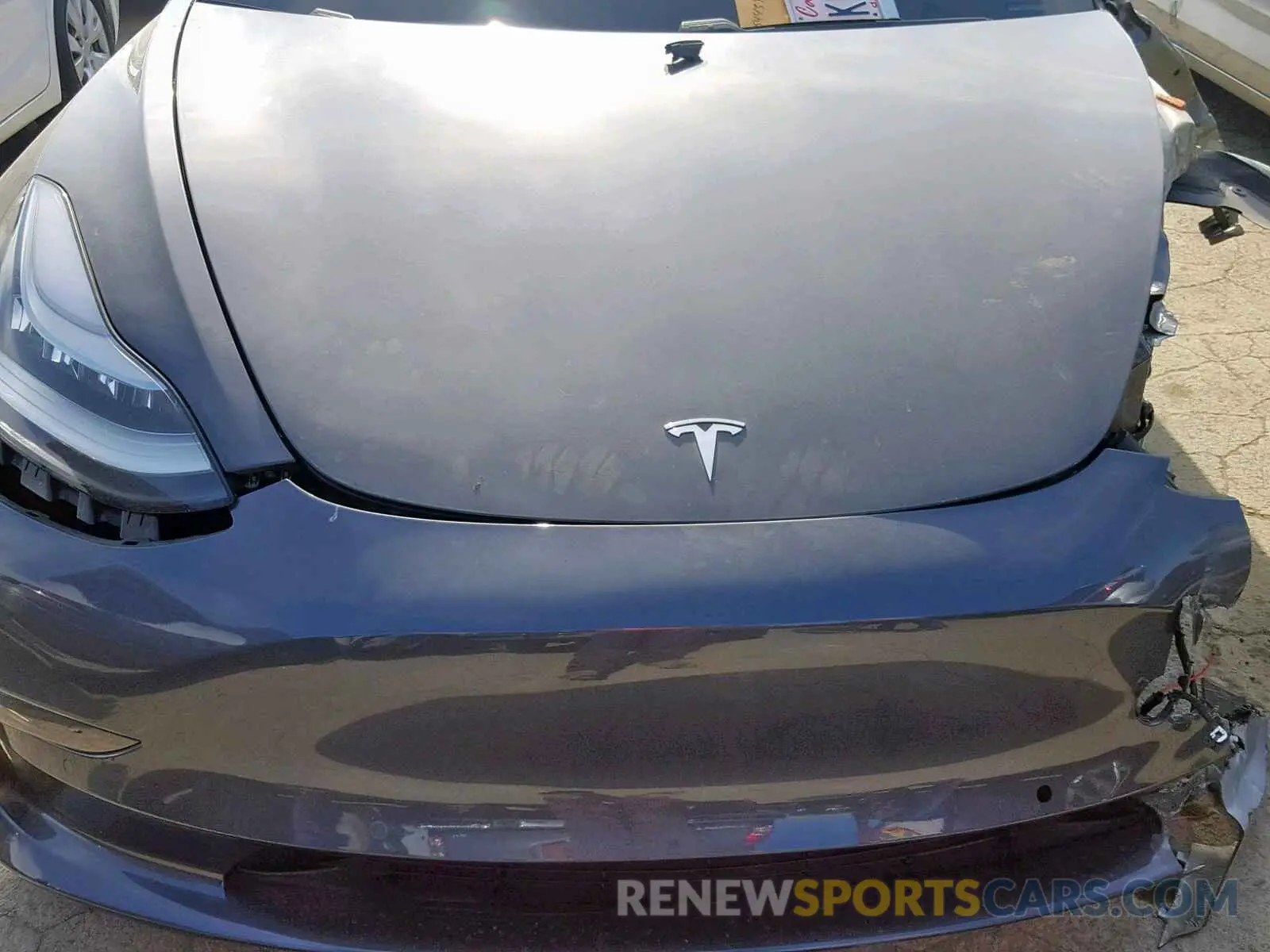 7 Photograph of a damaged car 5YJ3E1EB9KF213998 TESLA MODEL 3 2019