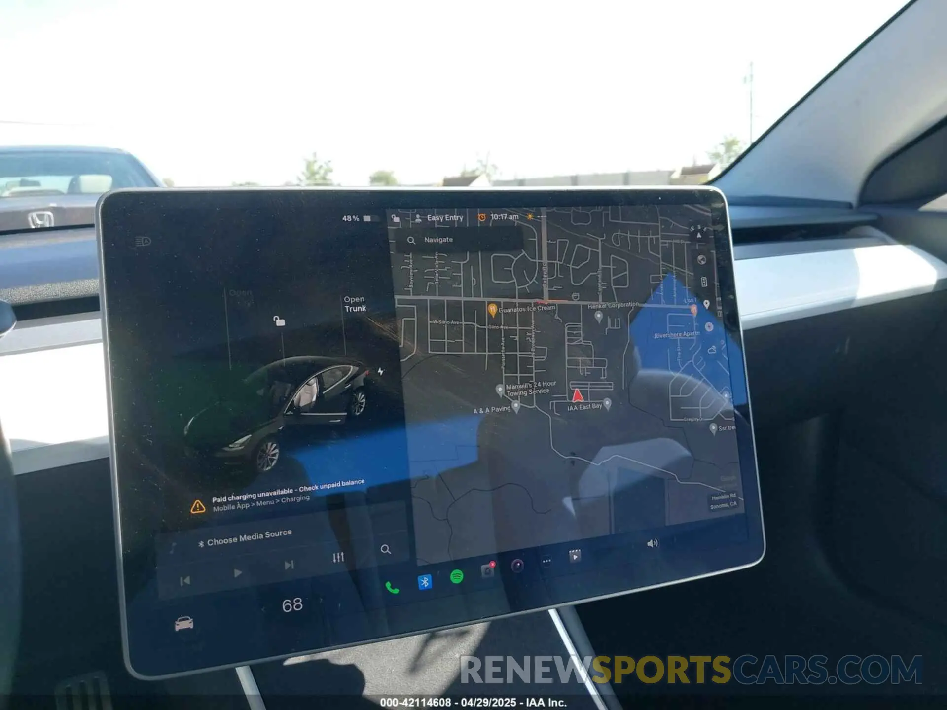 19 Photograph of a damaged car 5YJ3E1EB9KF231742 TESLA MODEL 3 2019