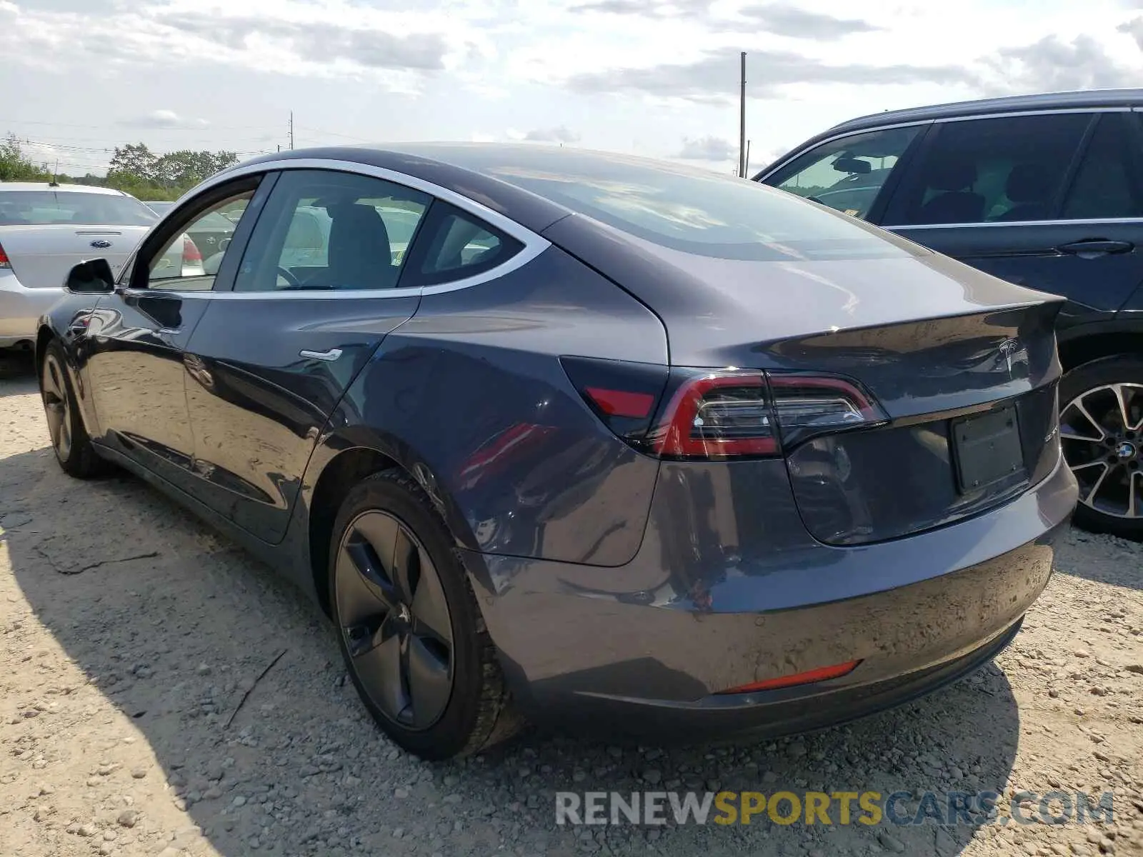 3 Photograph of a damaged car 5YJ3E1EB9KF386095 TESLA MODEL 3 2019
