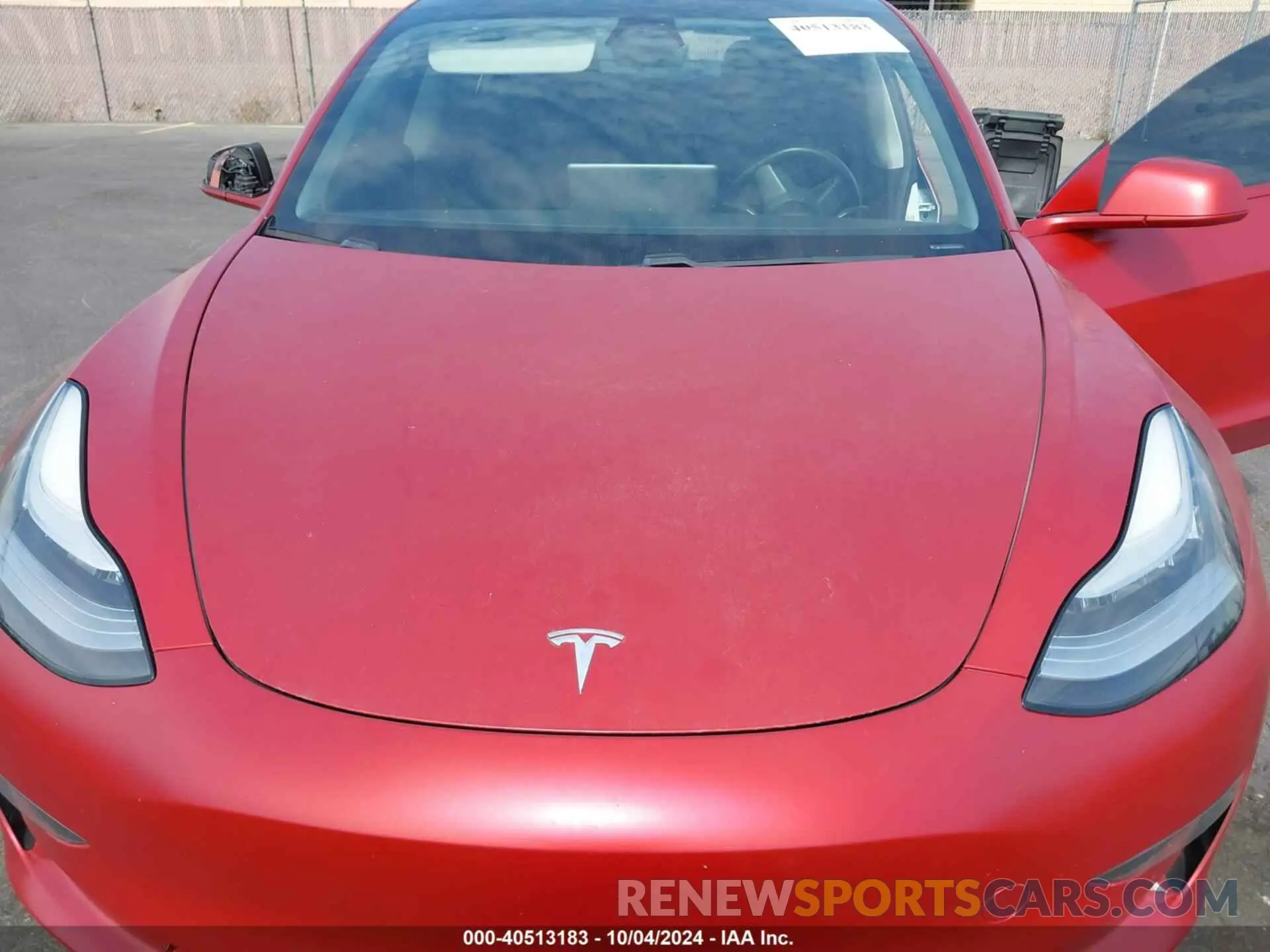 10 Photograph of a damaged car 5YJ3E1EB9KF413635 TESLA MODEL 3 2019
