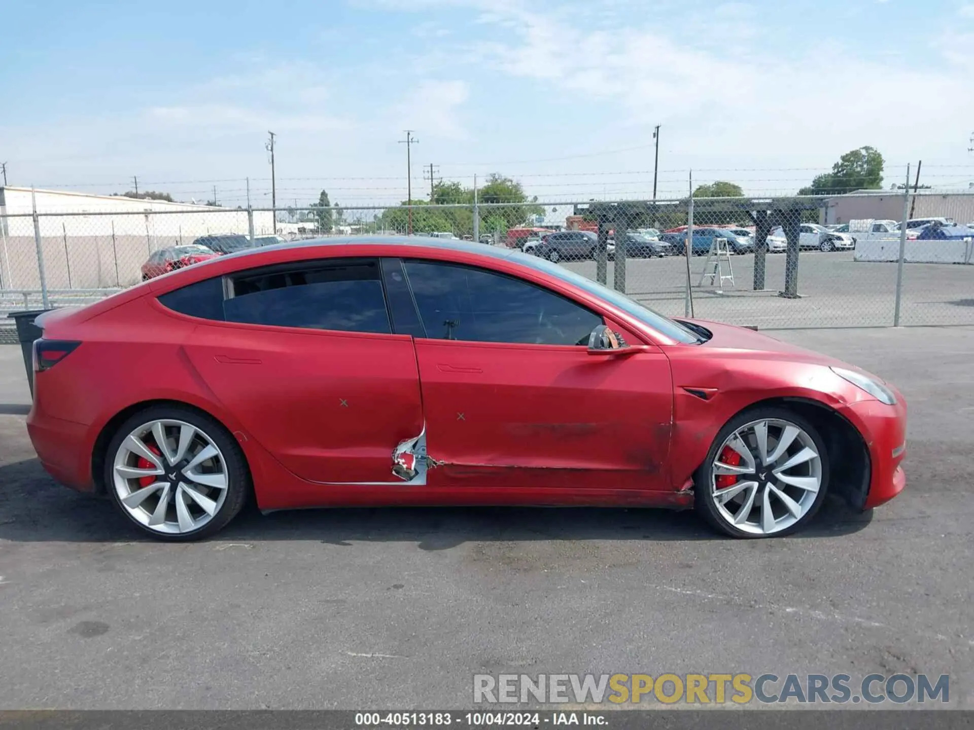 13 Photograph of a damaged car 5YJ3E1EB9KF413635 TESLA MODEL 3 2019