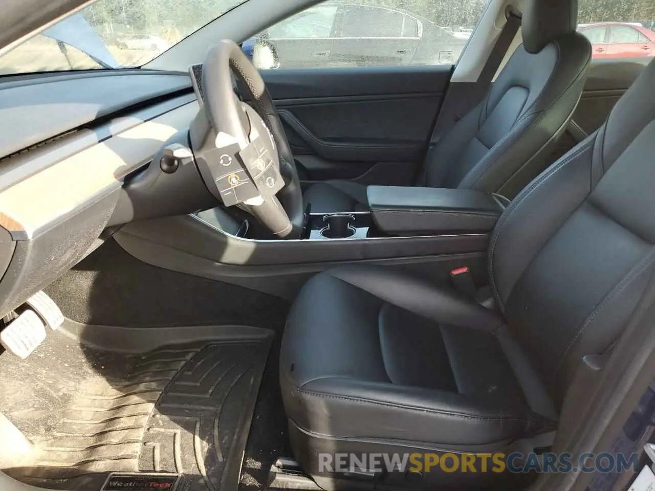7 Photograph of a damaged car 5YJ3E1EB9KF422013 TESLA MODEL 3 2019