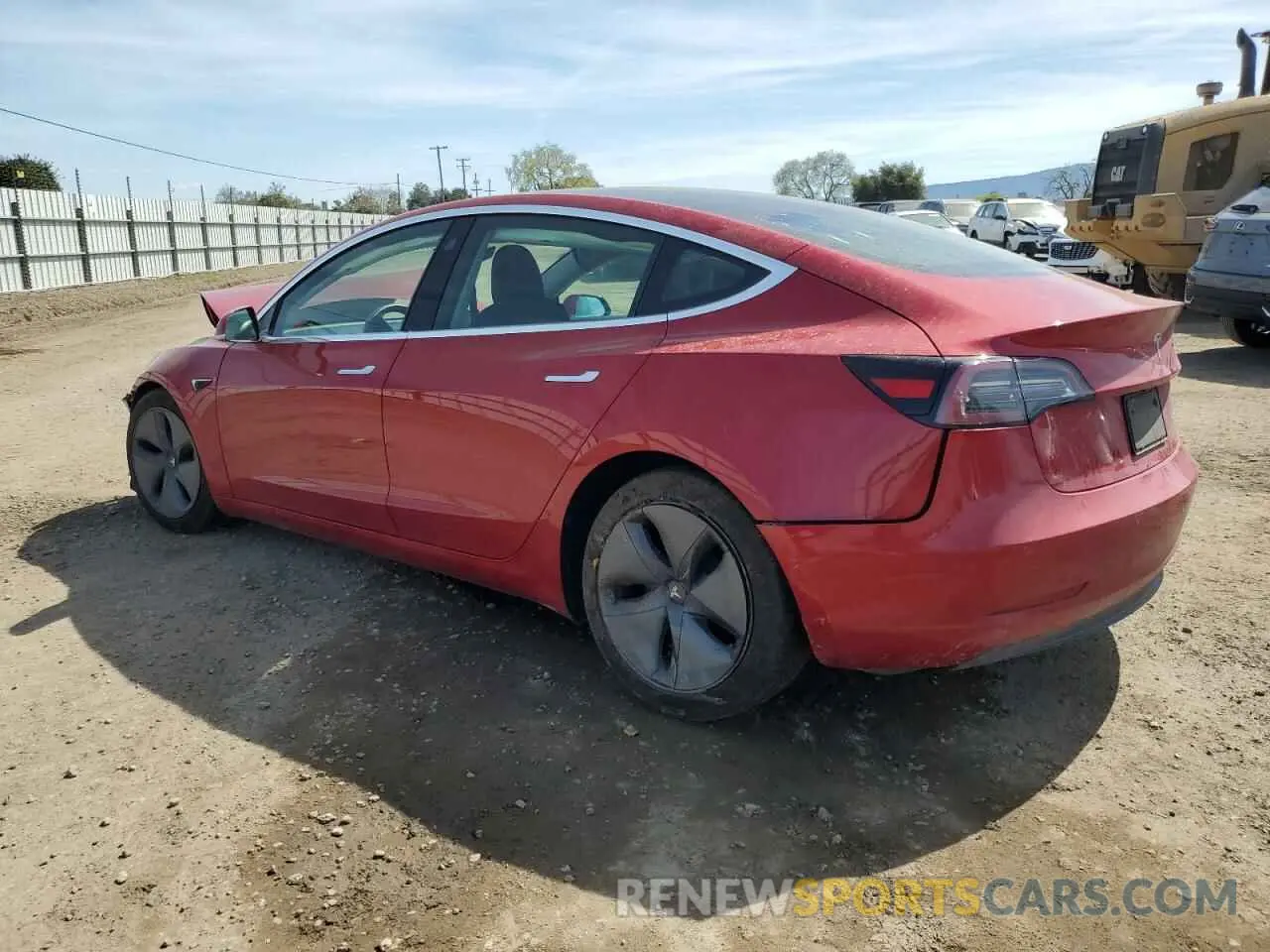 2 Photograph of a damaged car 5YJ3E1EB9KF432850 TESLA MODEL 3 2019