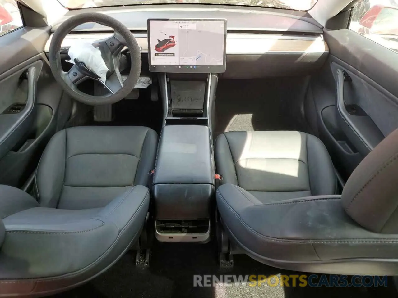 8 Photograph of a damaged car 5YJ3E1EB9KF432850 TESLA MODEL 3 2019