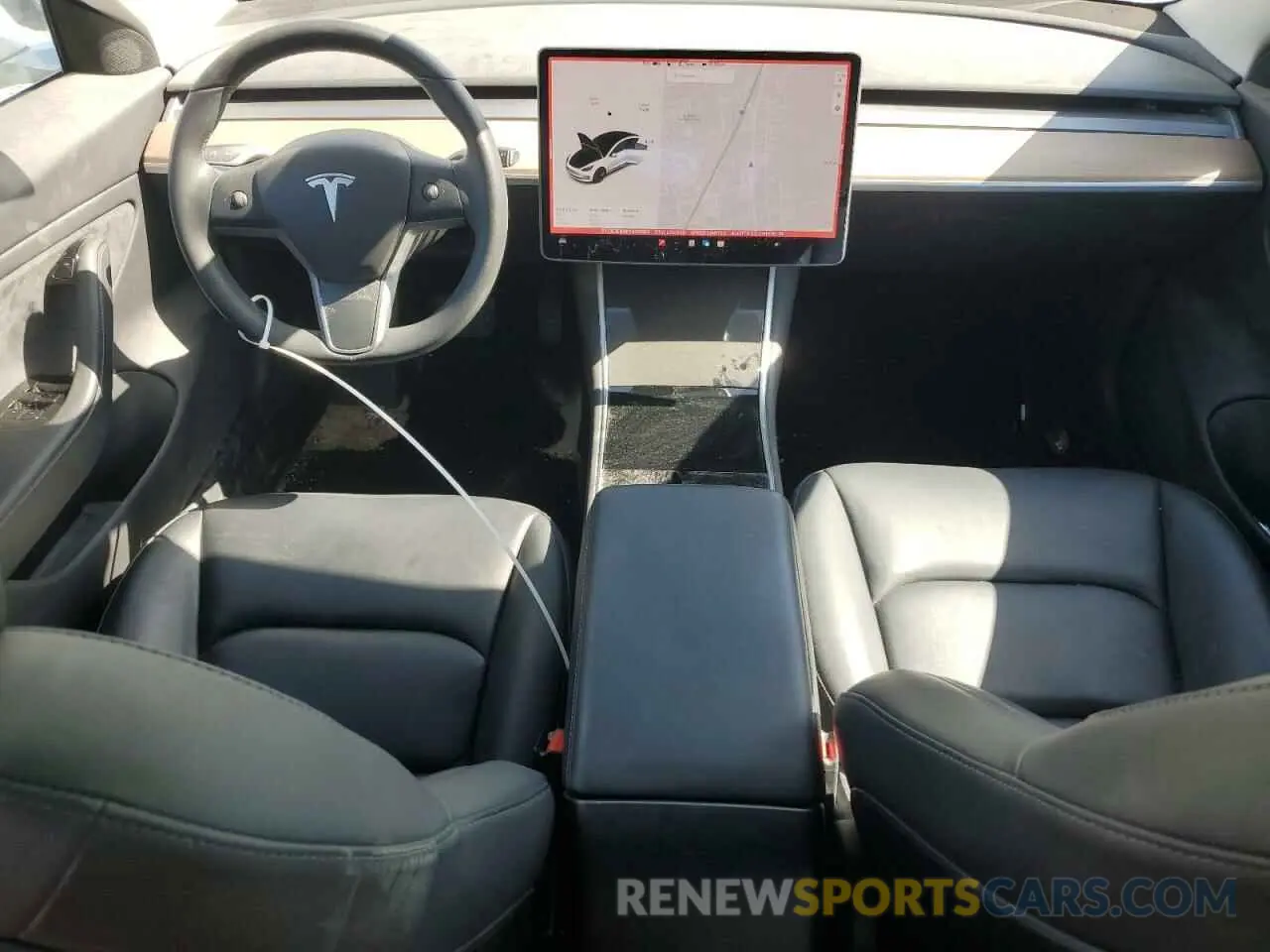 8 Photograph of a damaged car 5YJ3E1EB9KF436963 TESLA MODEL 3 2019