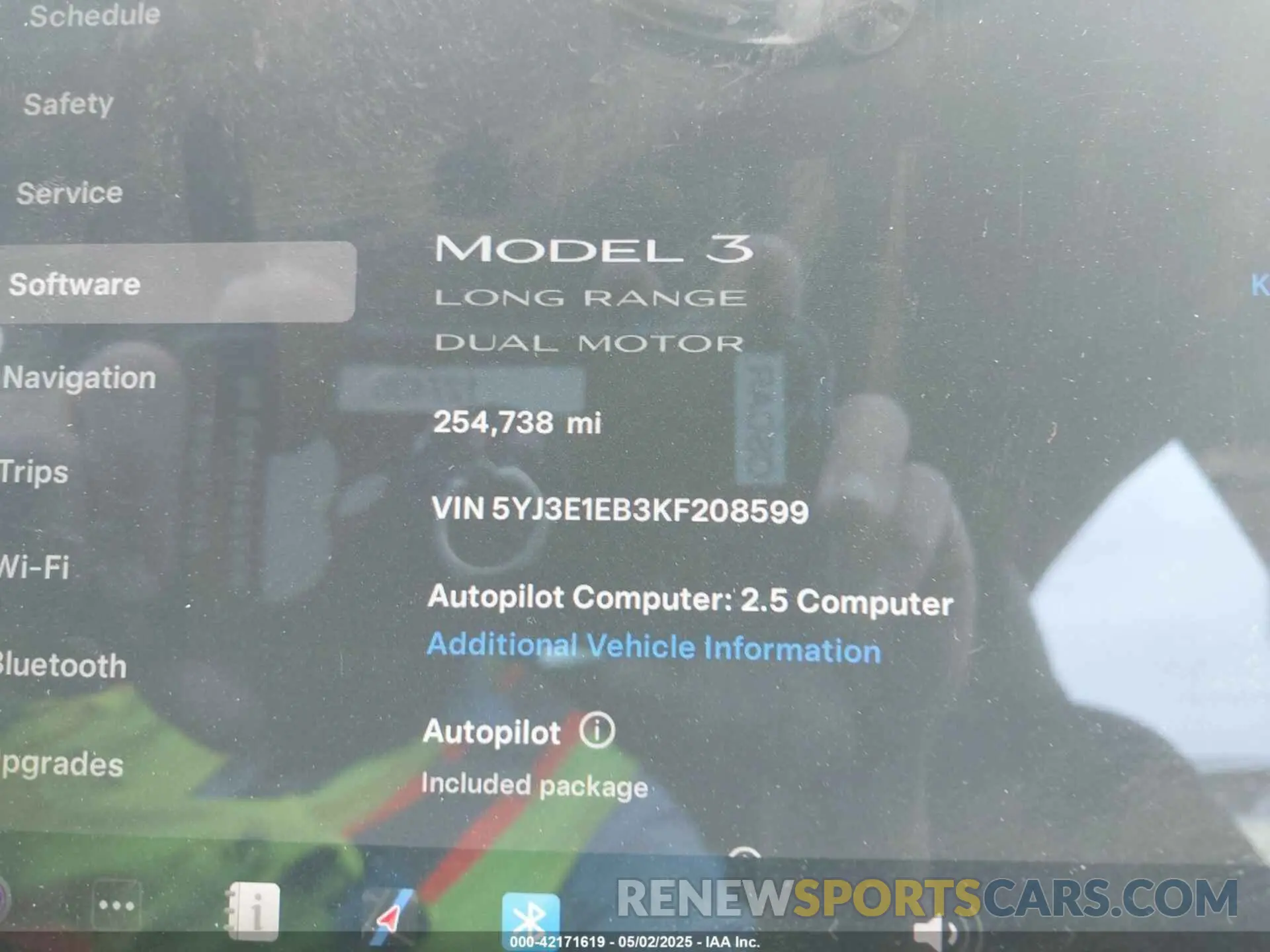 14 Photograph of a damaged car 5YJ3E1EBBKF208599 TESLA MODEL 3 2019