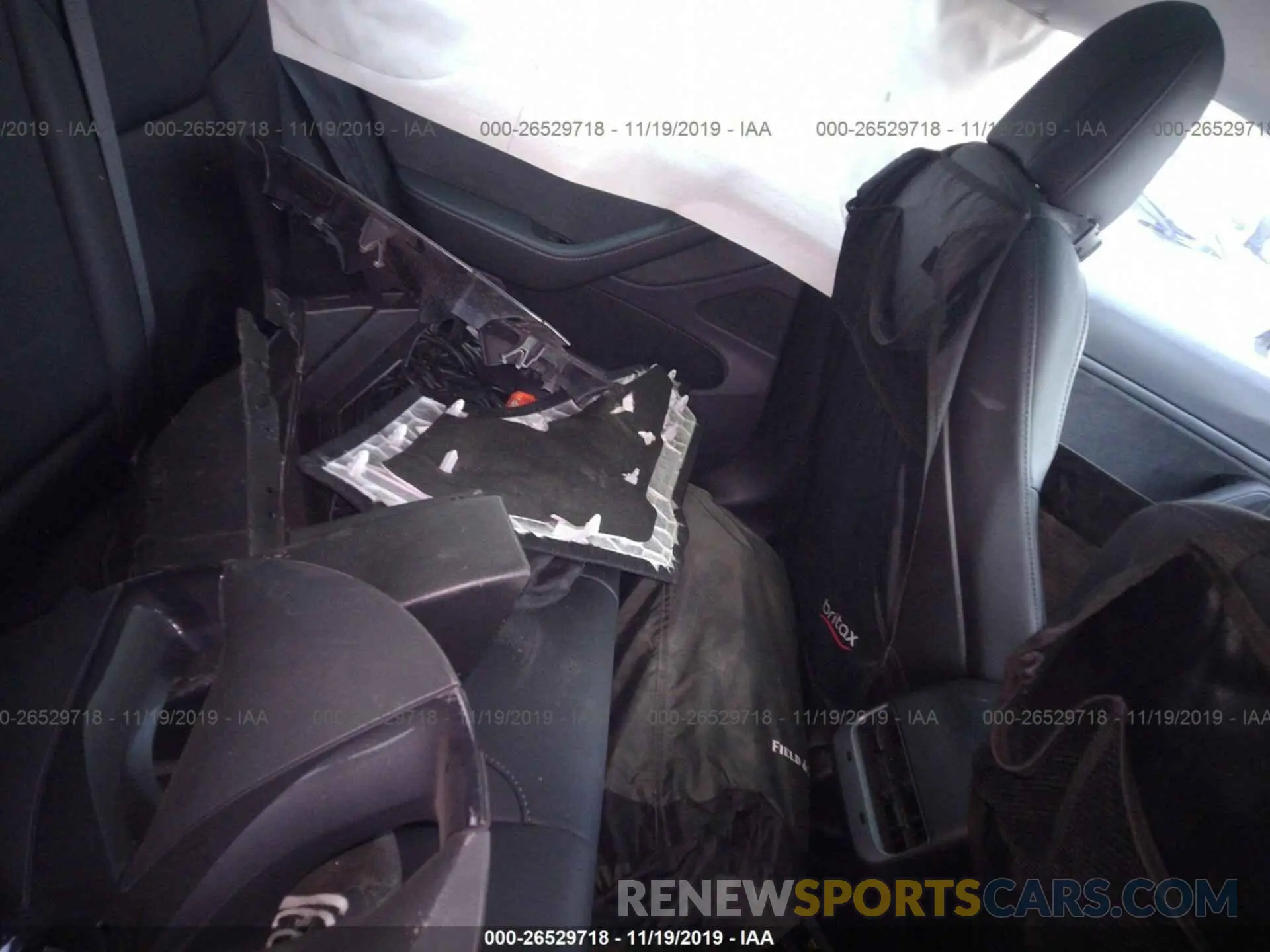 8 Photograph of a damaged car 5YJ3E1EBXKF191123 TESLA MODEL 3 2019