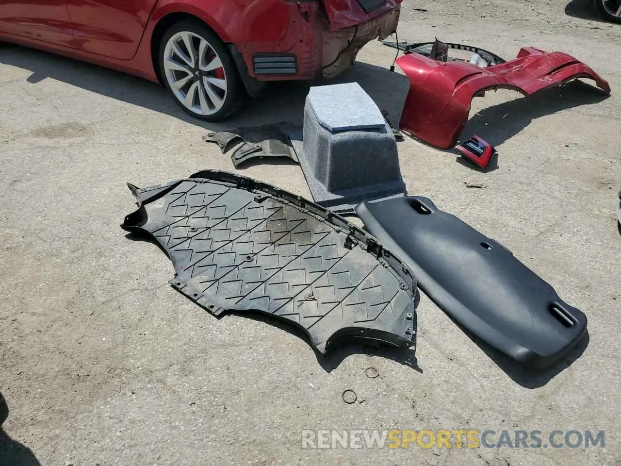 12 Photograph of a damaged car 5YJ3E1EBXKF237727 TESLA MODEL 3 2019