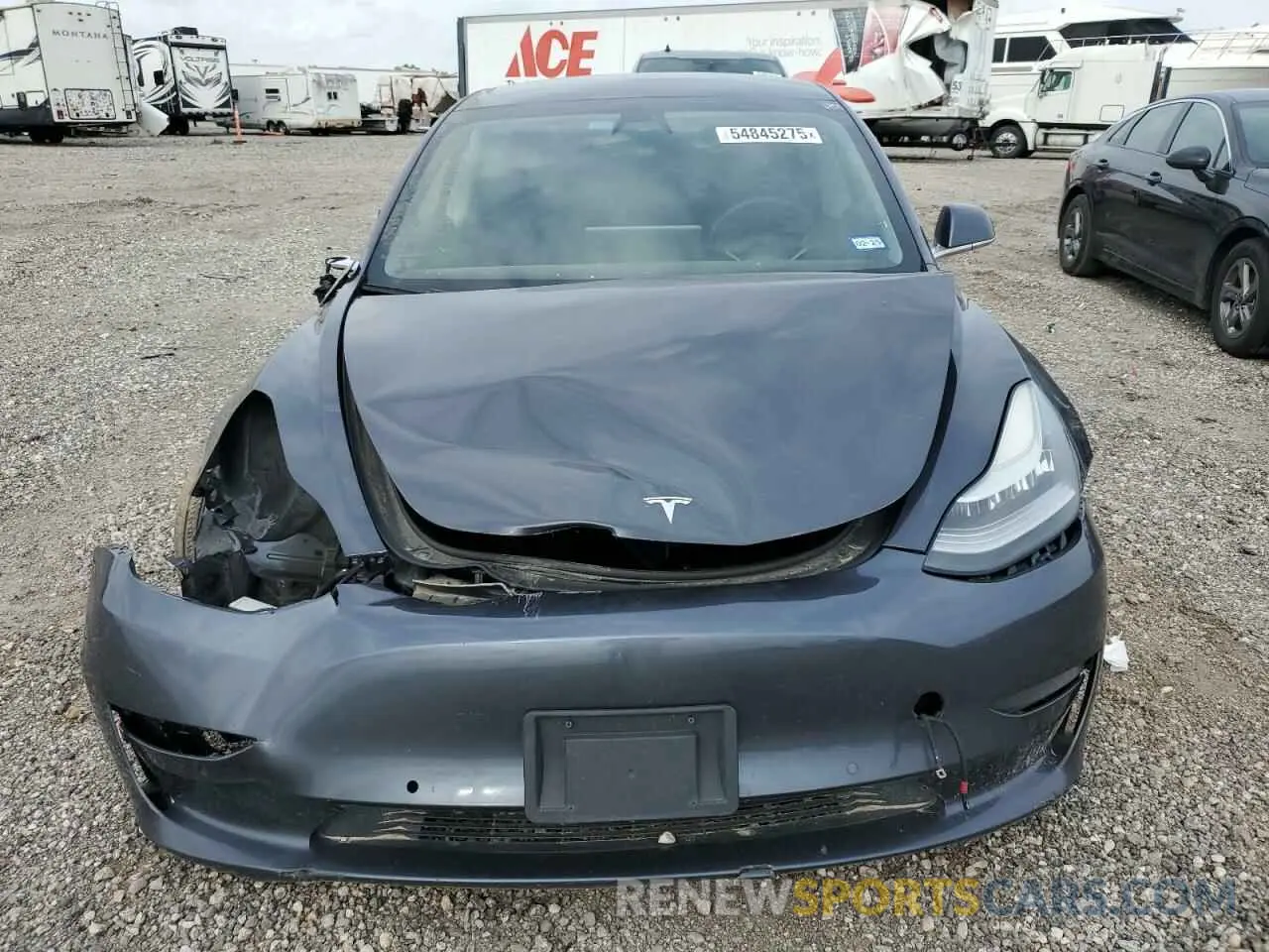 5 Фотография поврежденного автомобиля 5YJ3E1EBXKF389362 TESLA MODEL 3 2019