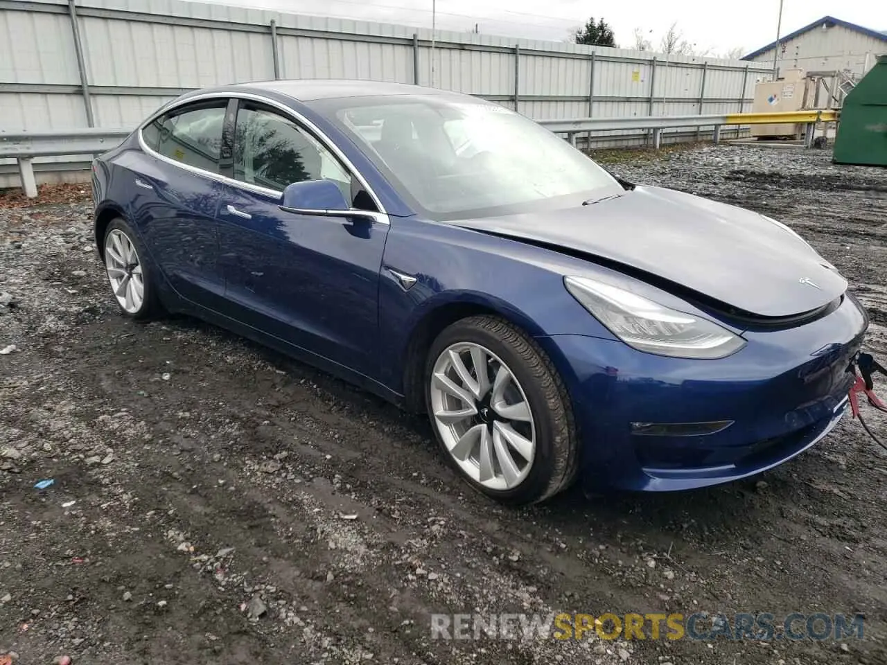 4 Photograph of a damaged car 5YJ3E1EBXKF389877 TESLA MODEL 3 2019
