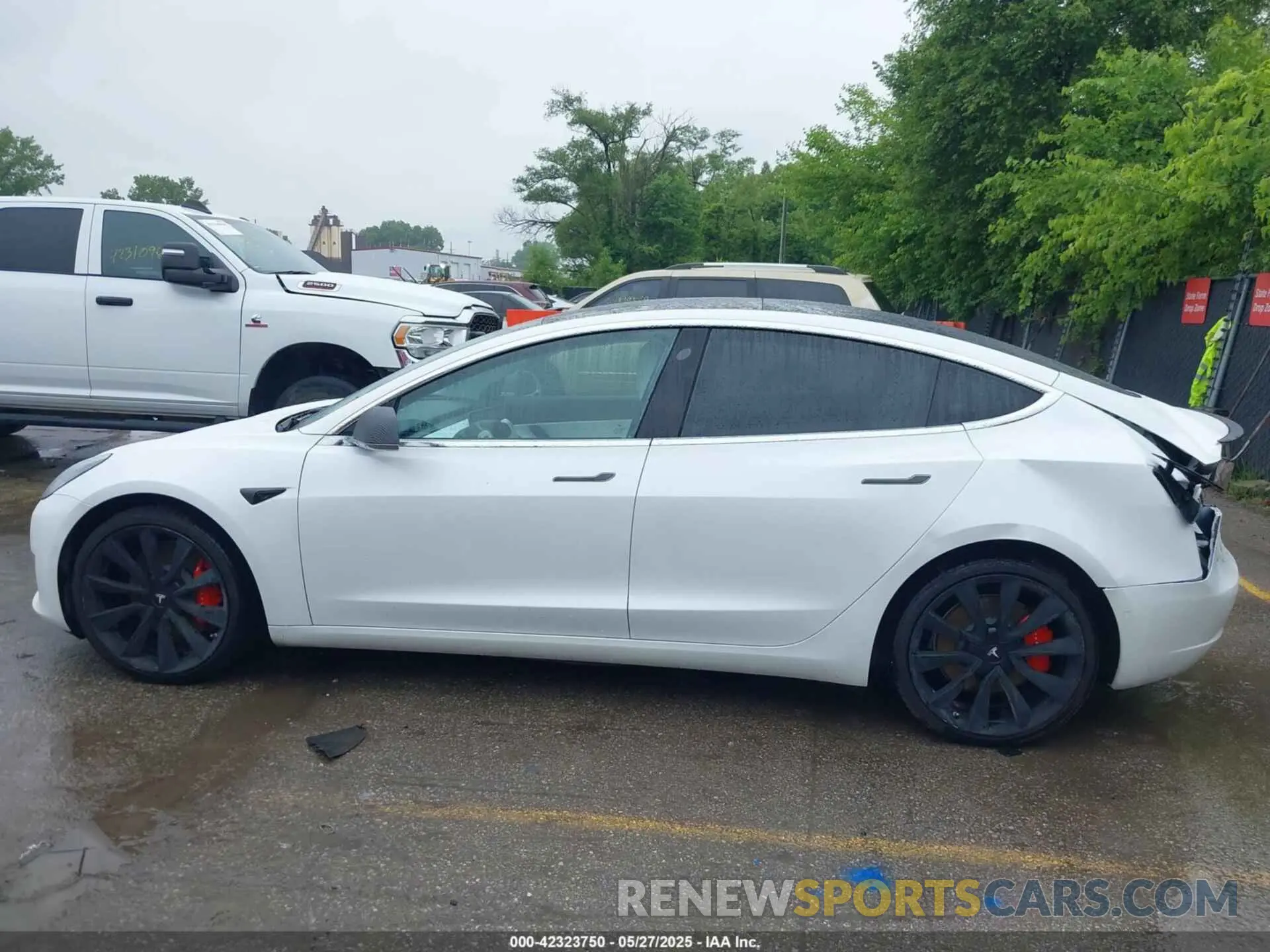 13 Photograph of a damaged car 5YJ3E1EBXKF393427 TESLA MODEL 3 2019