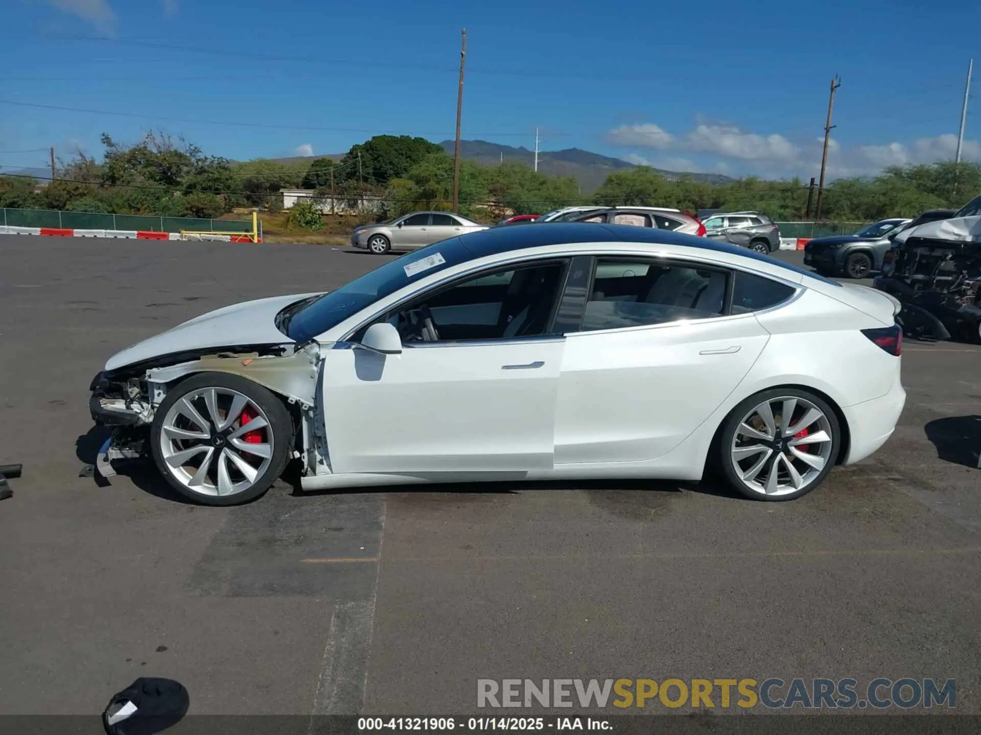 15 Photograph of a damaged car 5YJ3E1EBXKF413806 TESLA MODEL 3 2019