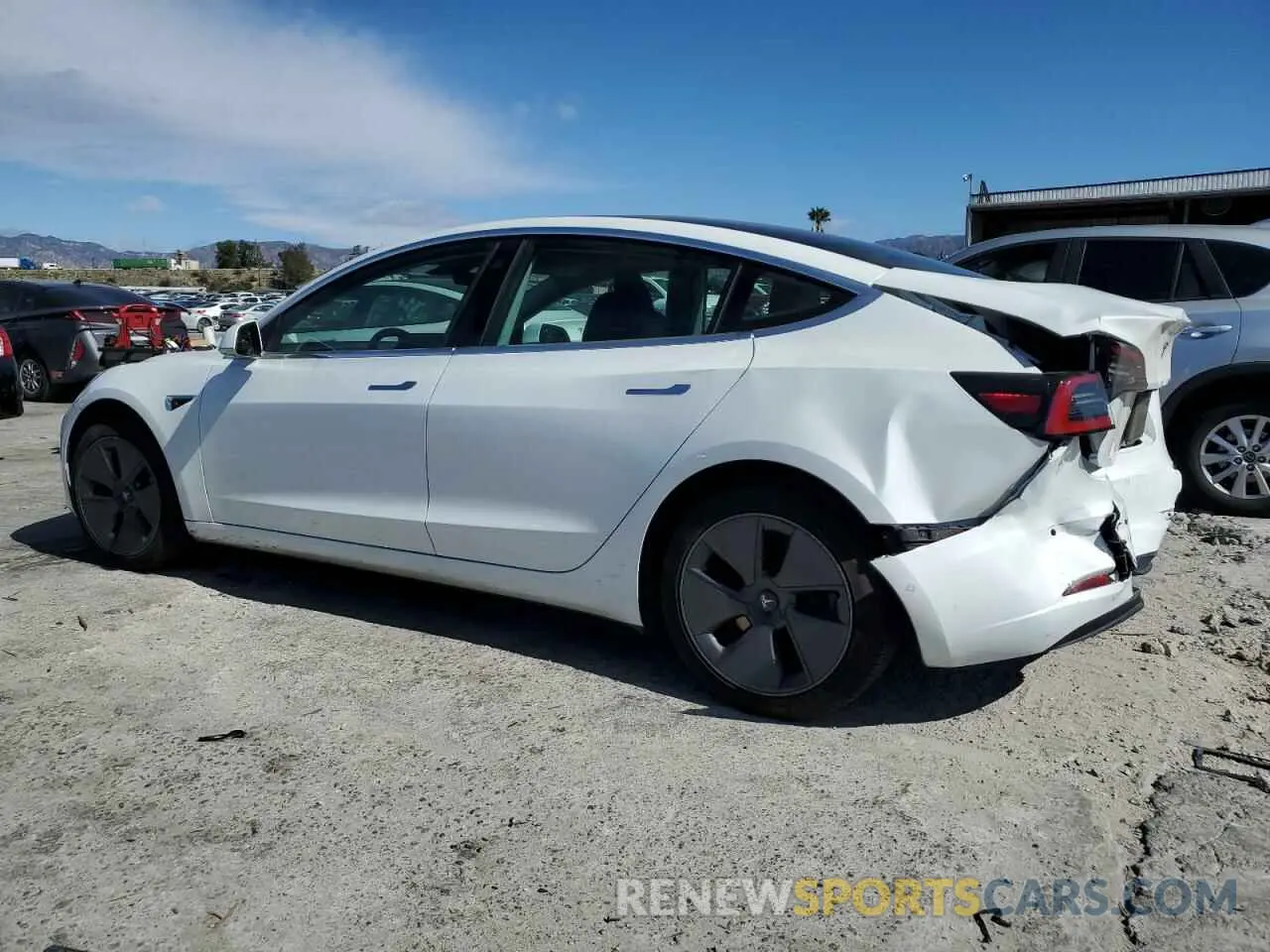 2 Фотография поврежденного автомобиля 5YJ3E1EBXKF436941 TESLA MODEL 3 2019