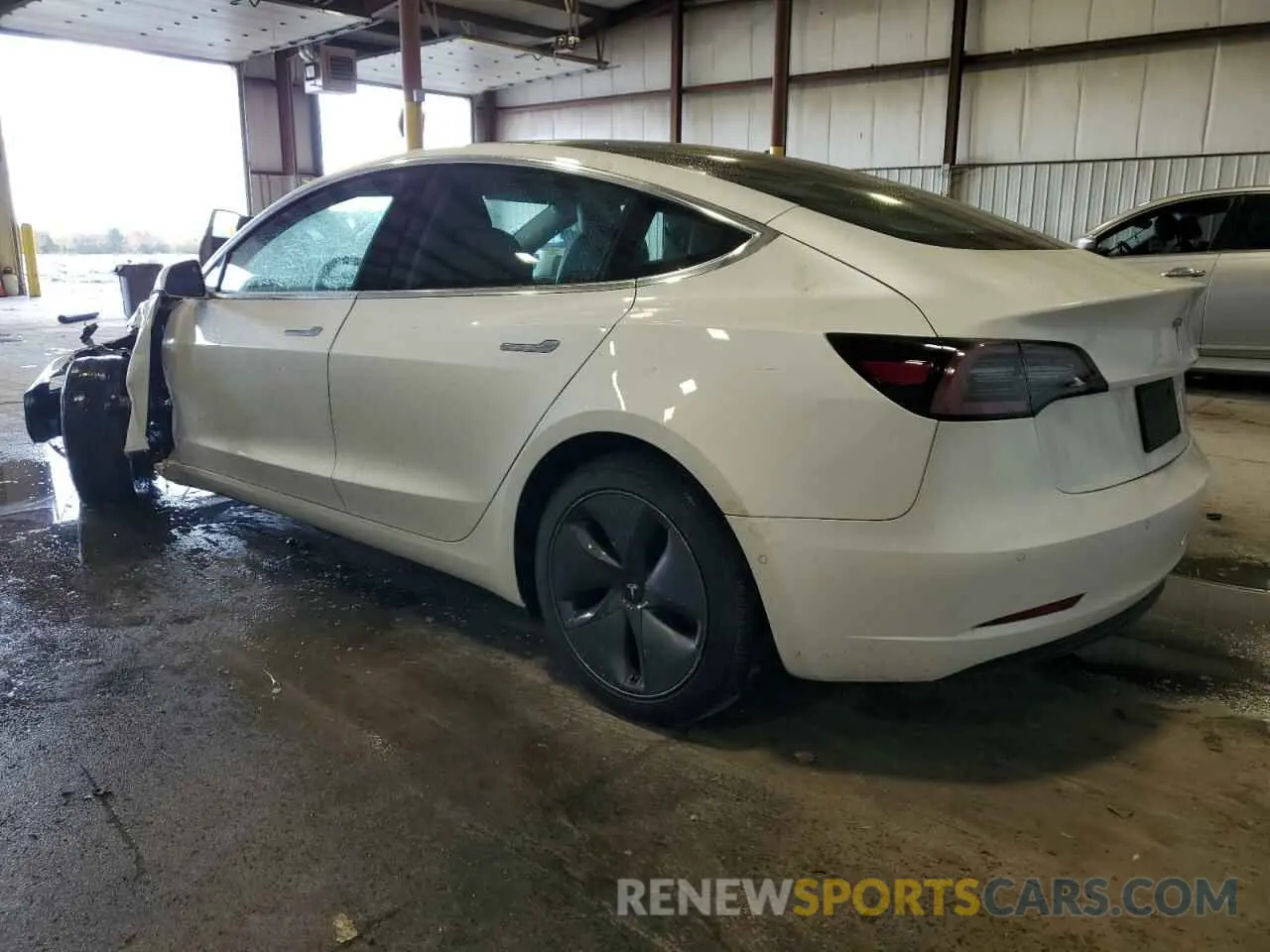 2 Photograph of a damaged car 5YJ3E1EBXKF469888 TESLA MODEL 3 2019