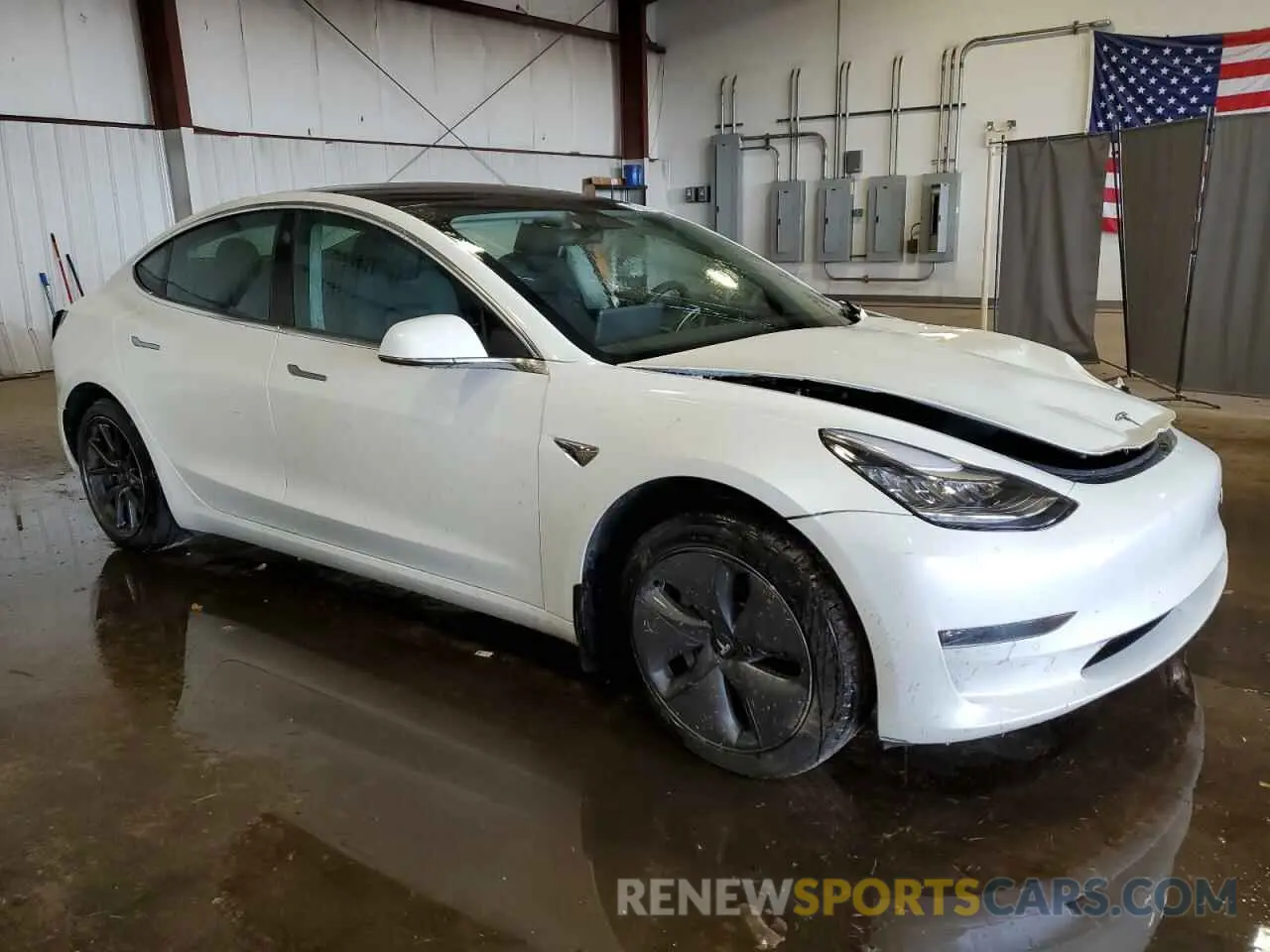 4 Photograph of a damaged car 5YJ3E1EBXKF469888 TESLA MODEL 3 2019
