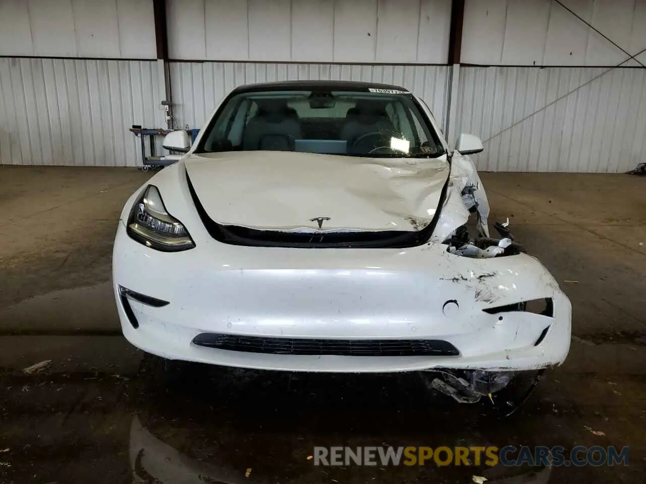 5 Photograph of a damaged car 5YJ3E1EBXKF469888 TESLA MODEL 3 2019