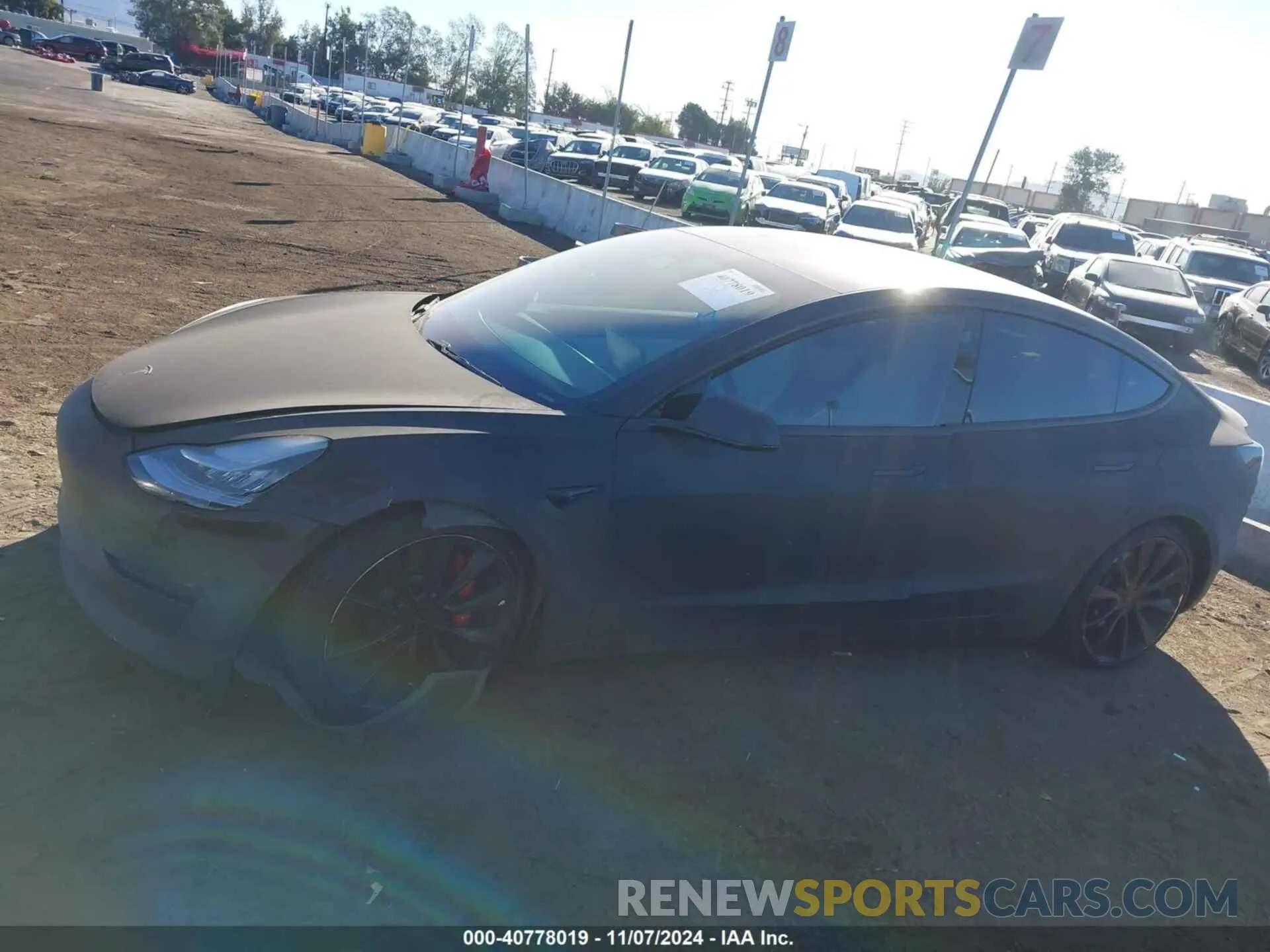 13 Фотография поврежденного автомобиля 5YJ3E1EBXKF476968 TESLA MODEL 3 2019