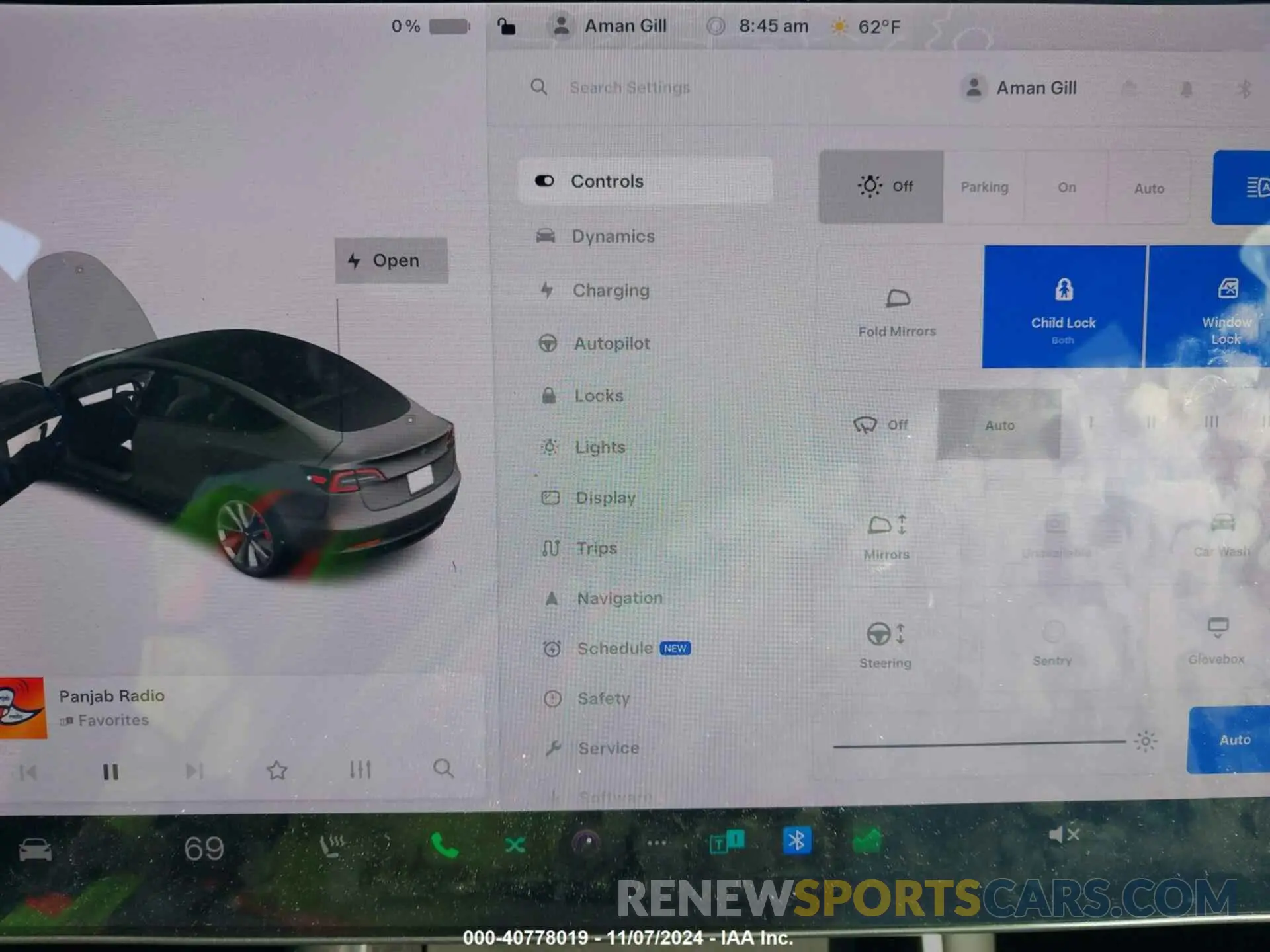 17 Фотография поврежденного автомобиля 5YJ3E1EBXKF476968 TESLA MODEL 3 2019