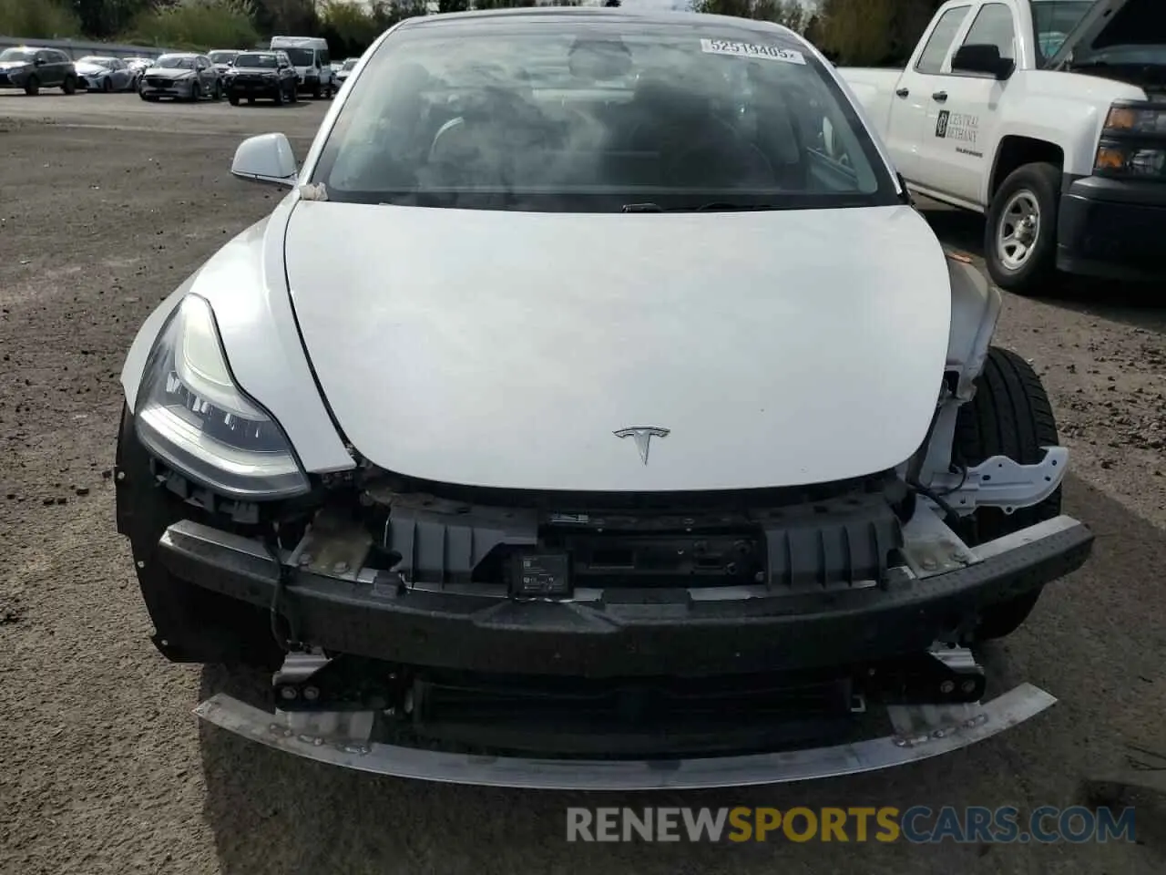 5 Photograph of a damaged car 5YJ3E1EBXKF487064 TESLA MODEL 3 2019