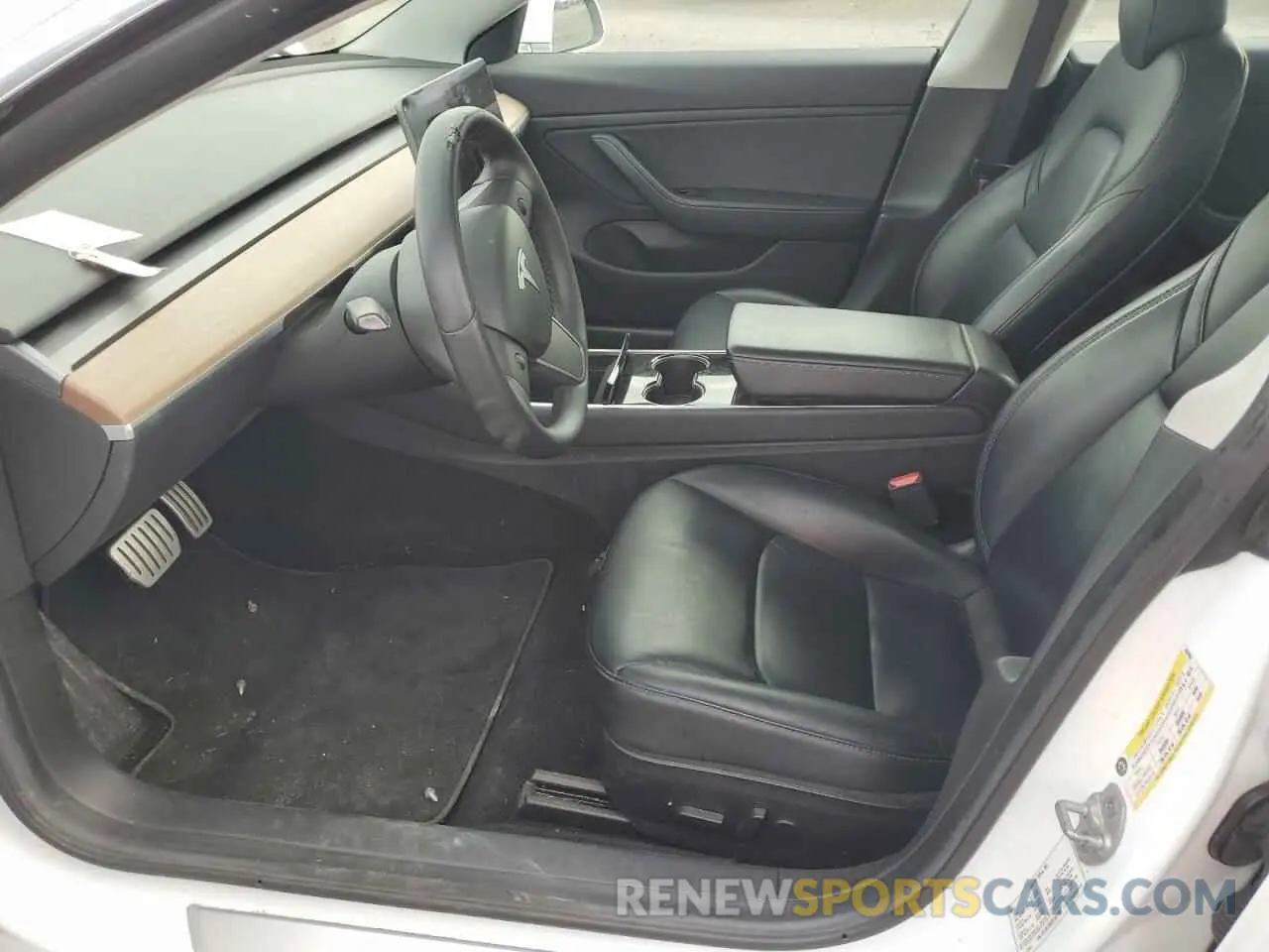 7 Photograph of a damaged car 5YJ3E1EBXKF487064 TESLA MODEL 3 2019