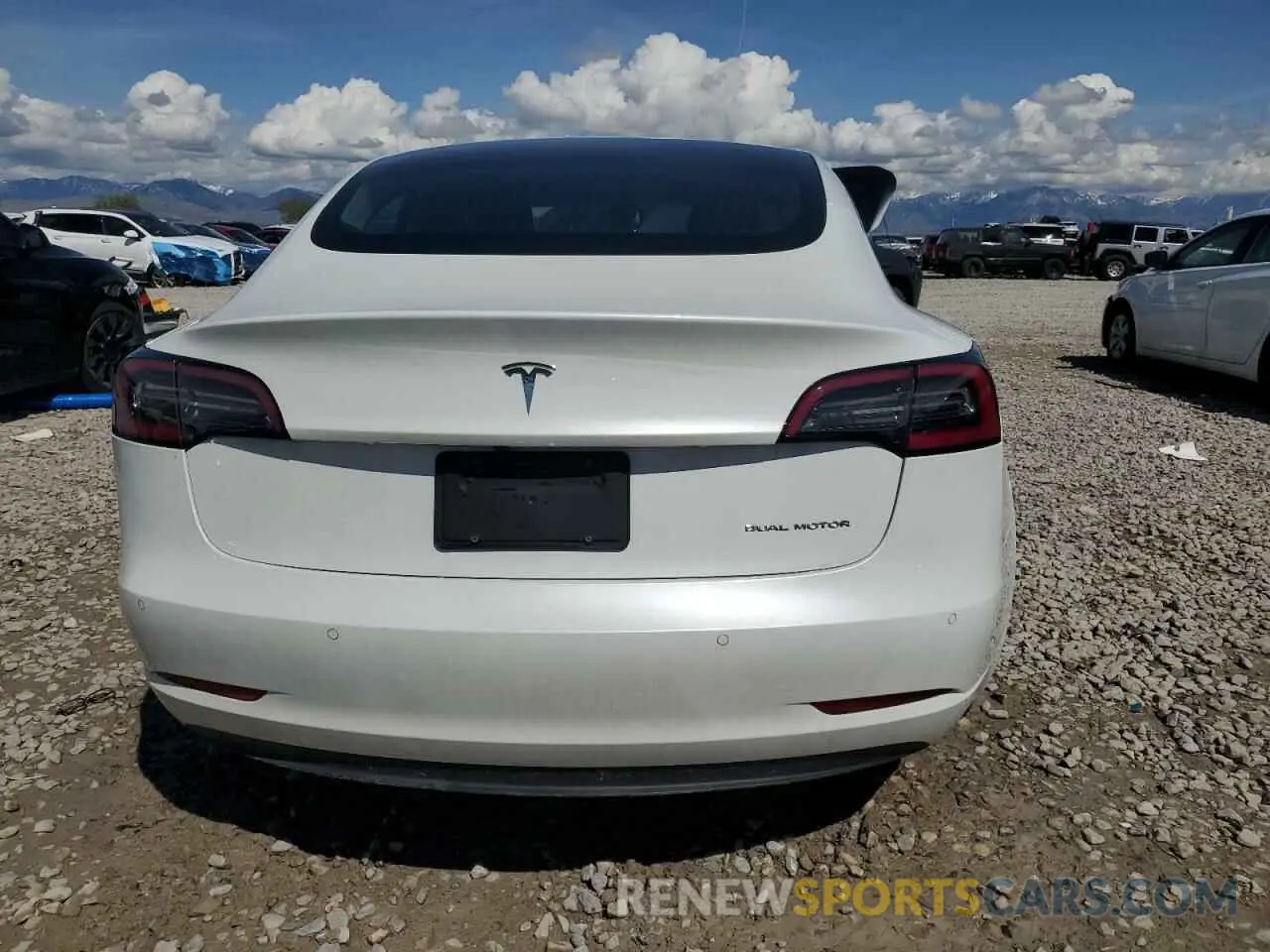6 Фотография поврежденного автомобиля 5YJ3E1EBXKF494161 TESLA MODEL 3 2019