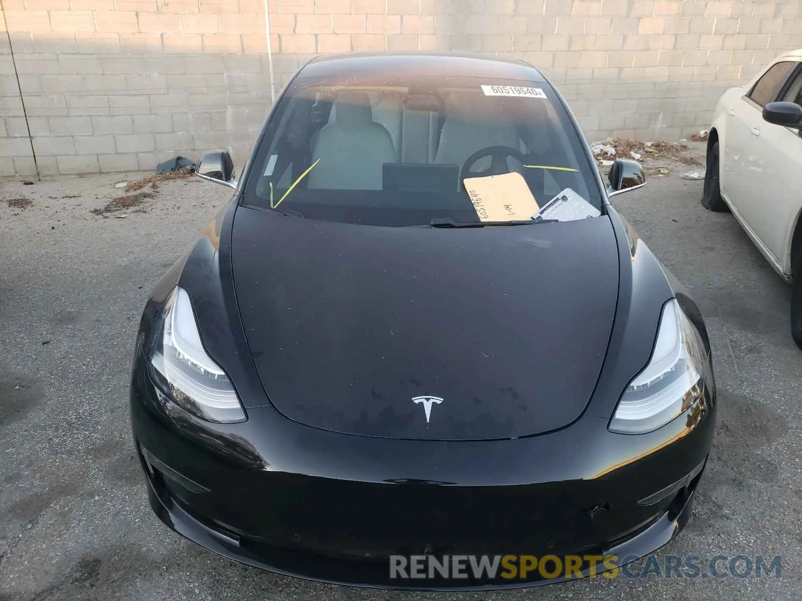 9 Photograph of a damaged car 5YJ3E1EBXKF522184 TESLA MODEL 3 2019