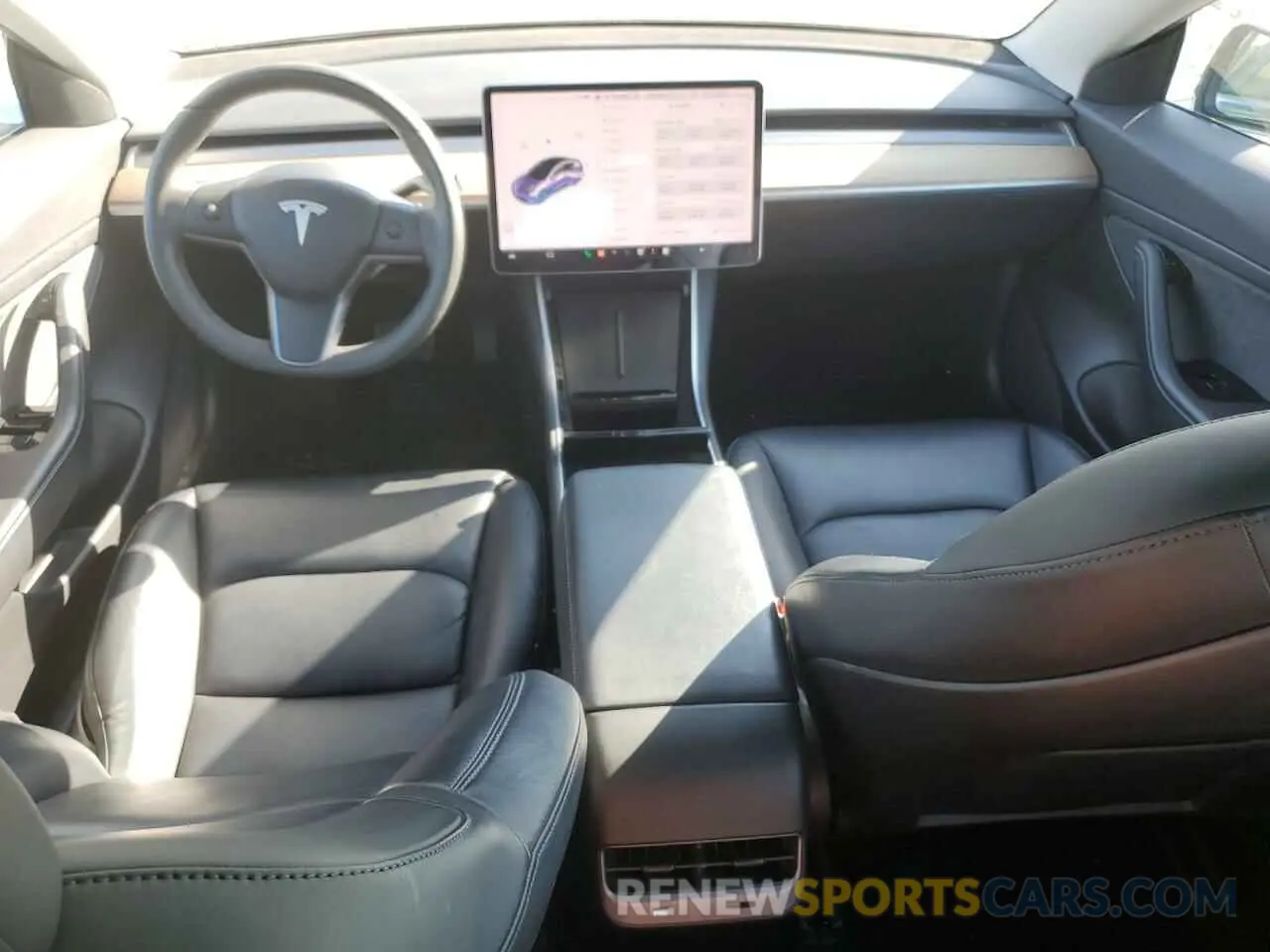 8 Фотография поврежденного автомобиля 5YJ3E1EA0LF590342 TESLA MODEL 3 2020