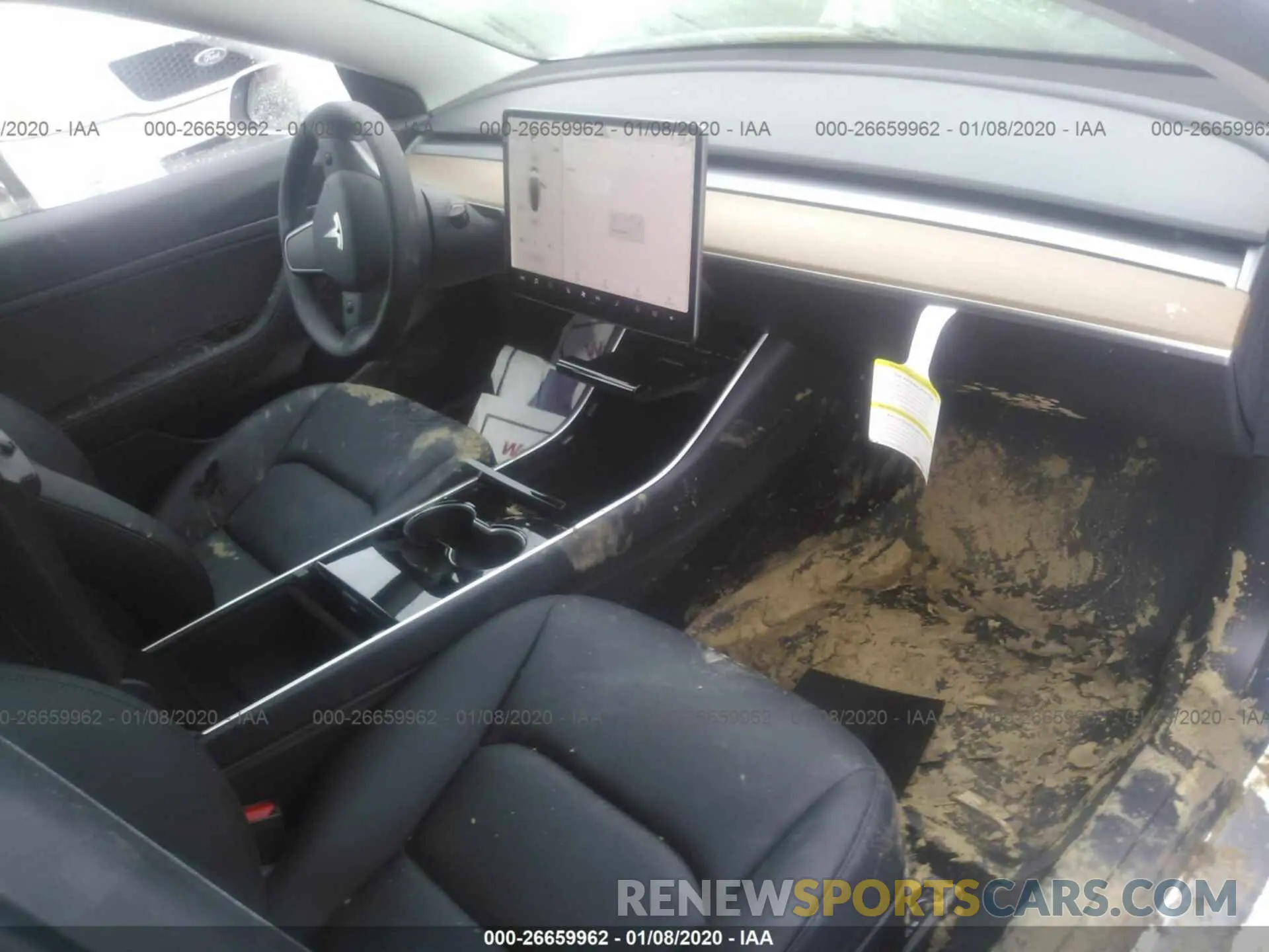 5 Фотография поврежденного автомобиля 5YJ3E1EA0LF590910 TESLA MODEL 3 2020
