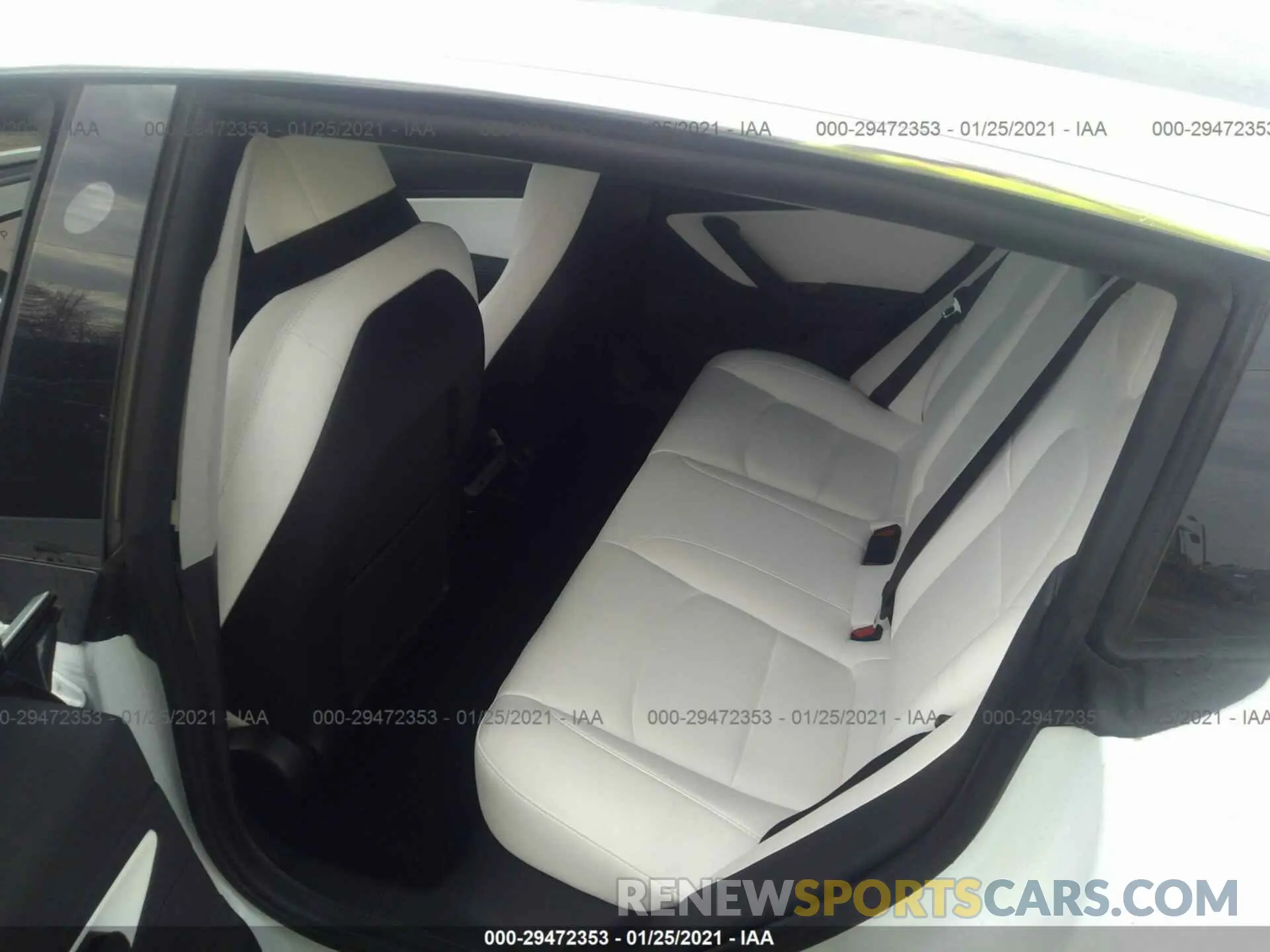 8 Photograph of a damaged car 5YJ3E1EA0LF598960 TESLA MODEL 3 2020