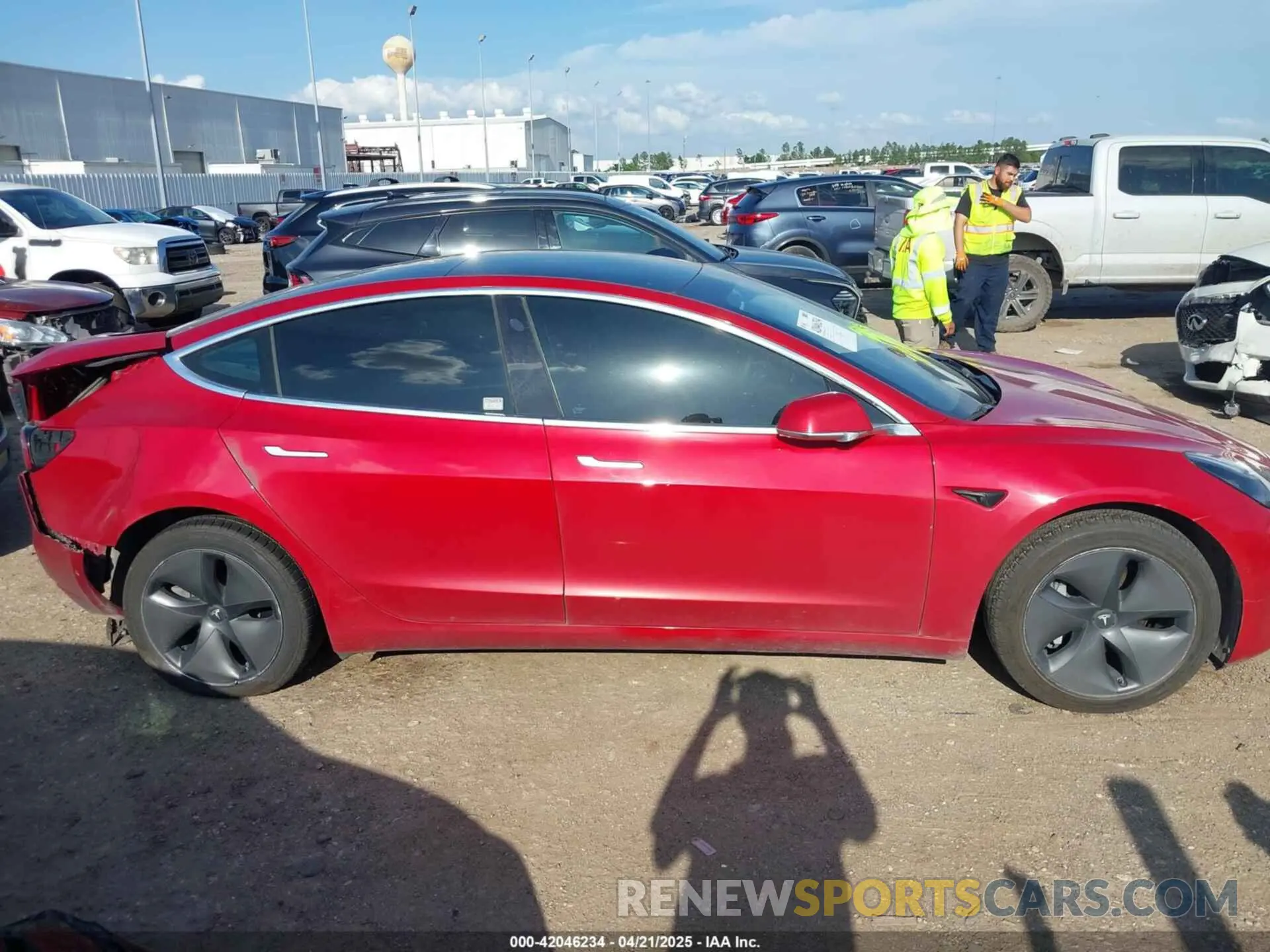 12 Photograph of a damaged car 5YJ3E1EA0LF611657 TESLA MODEL 3 2020