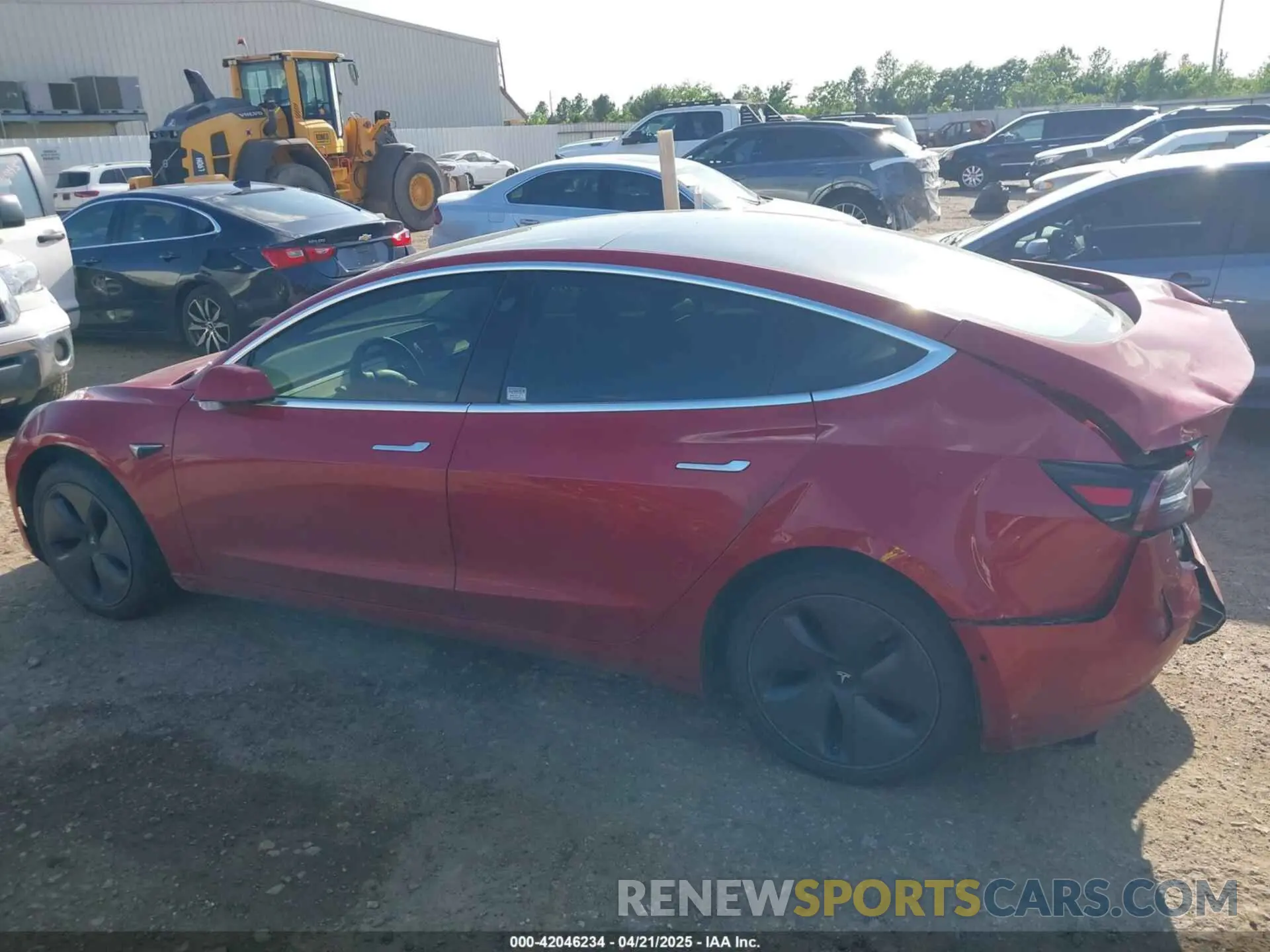 13 Photograph of a damaged car 5YJ3E1EA0LF611657 TESLA MODEL 3 2020