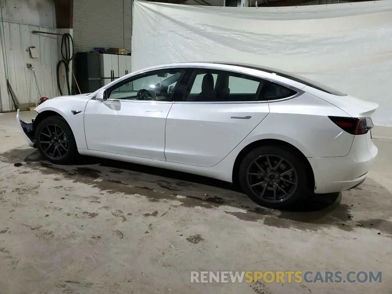 2 Photograph of a damaged car 5YJ3E1EA0LF612095 TESLA MODEL 3 2020