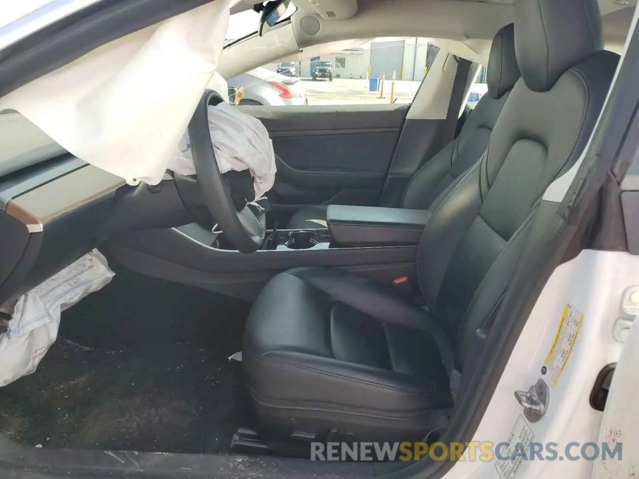7 Photograph of a damaged car 5YJ3E1EA0LF631844 TESLA MODEL 3 2020