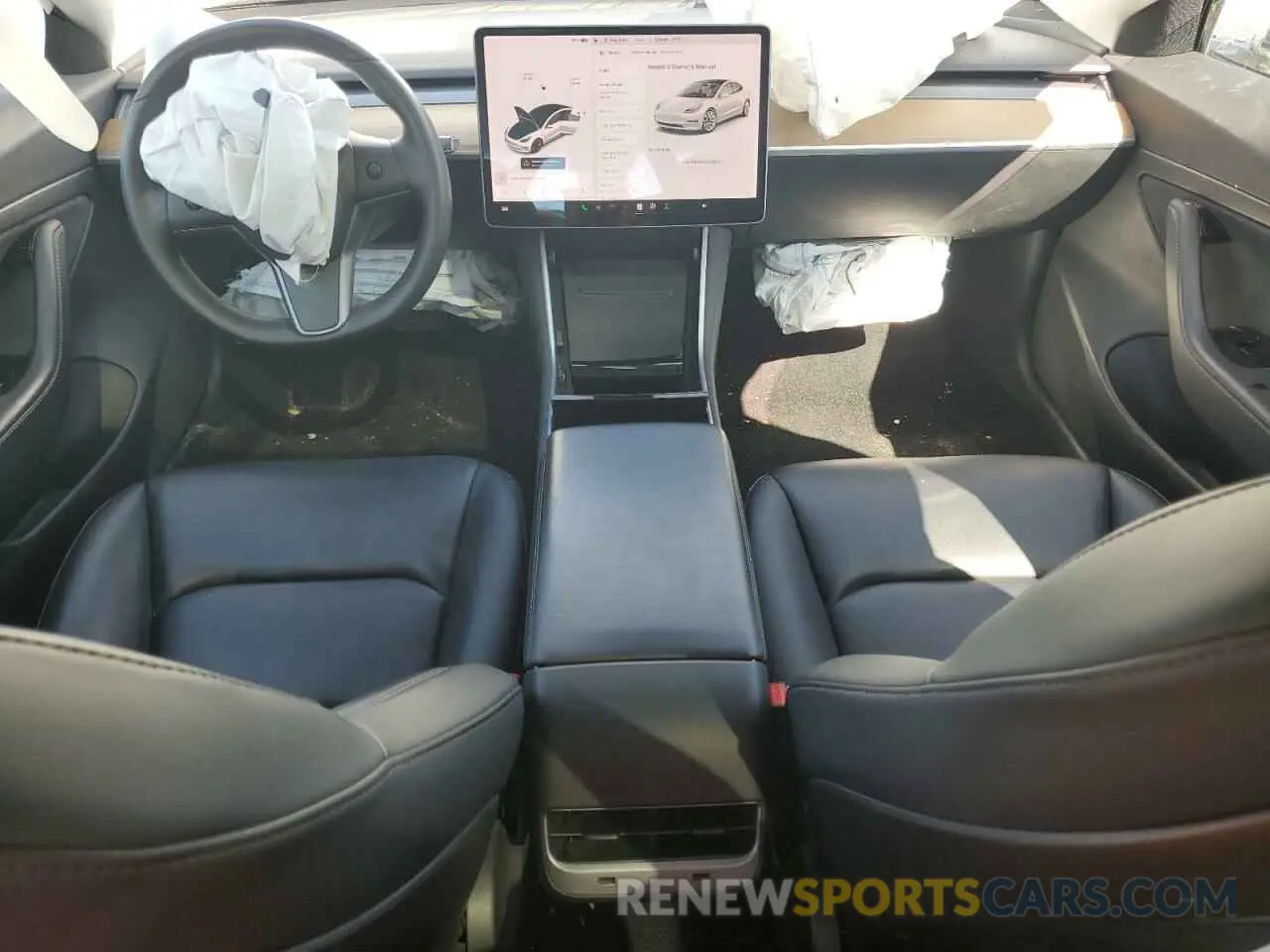 8 Photograph of a damaged car 5YJ3E1EA0LF631844 TESLA MODEL 3 2020